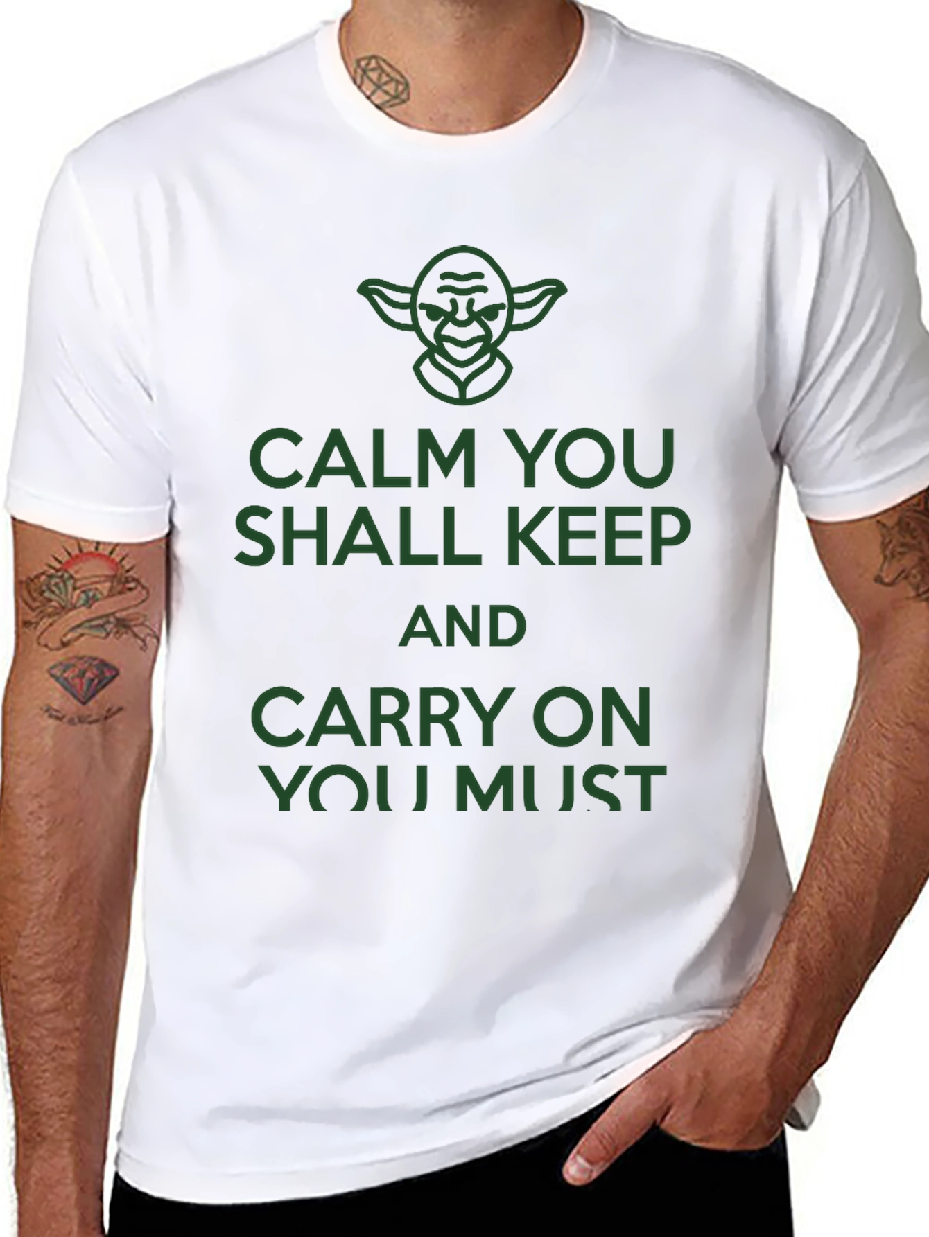 Calm You Shall Keep Star Wars T-Shirt