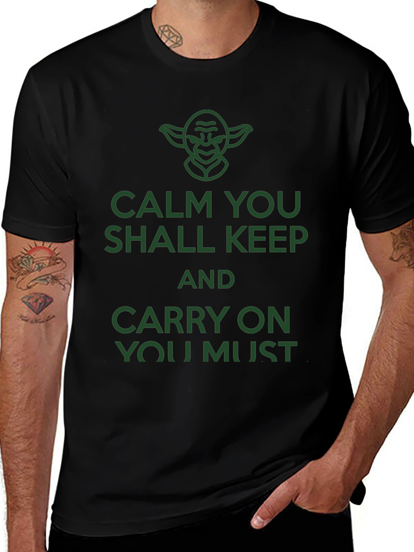 Calm You Shall Keep Star Wars T-Shirt