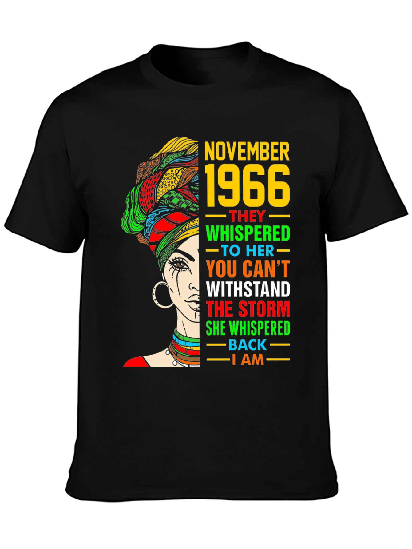 November 1966 Birthday Queen T-Shirt