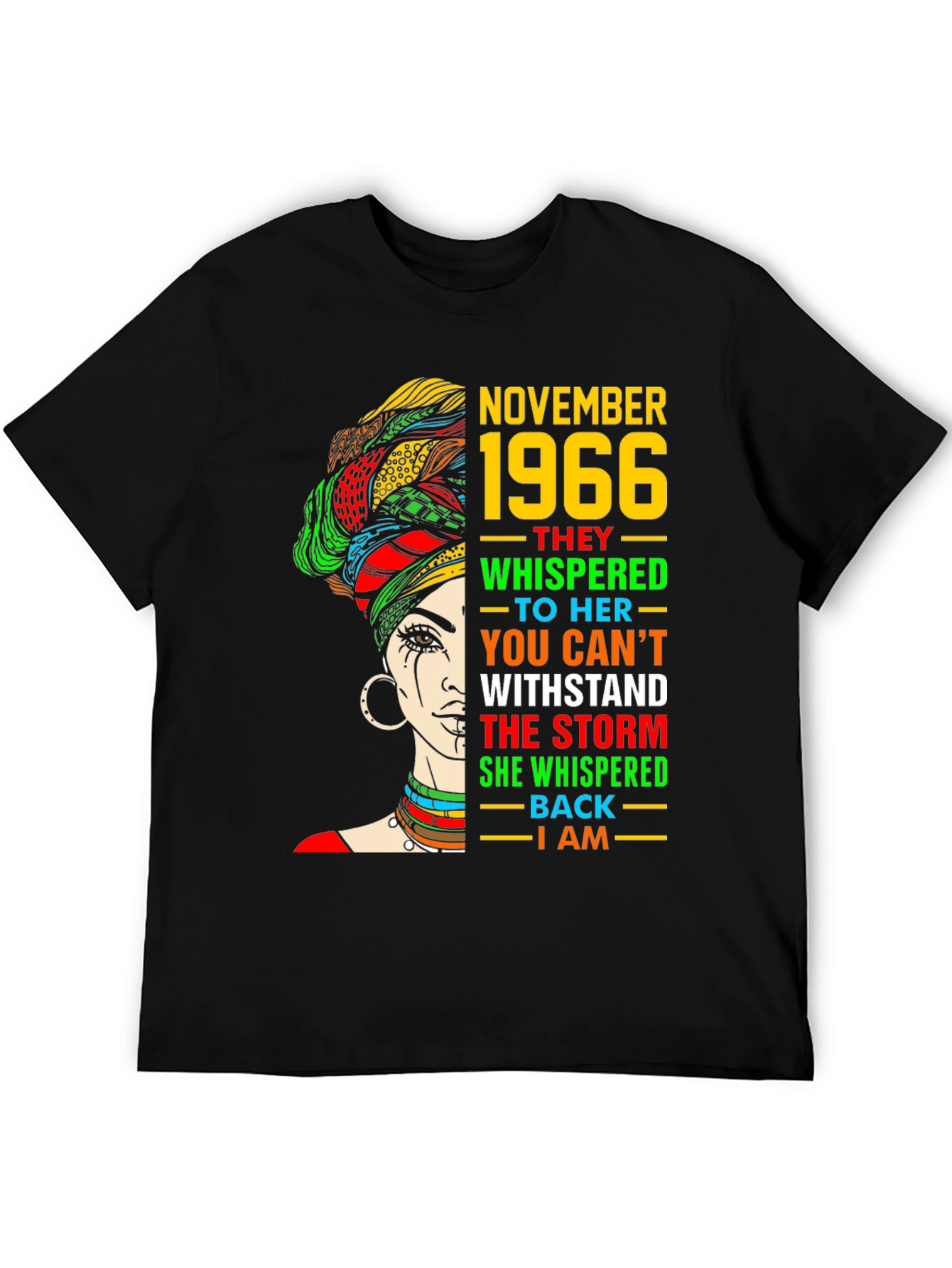 November 1966 Birthday Queen T-Shirt