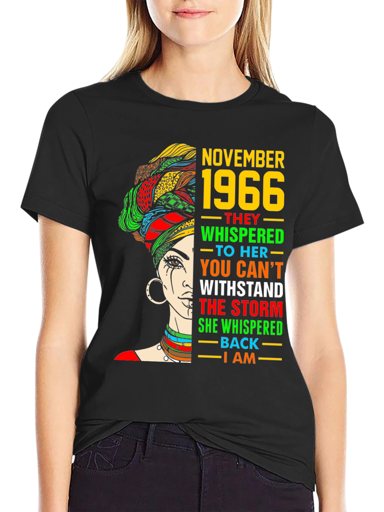 November 1966 Birthday Queen T-Shirt