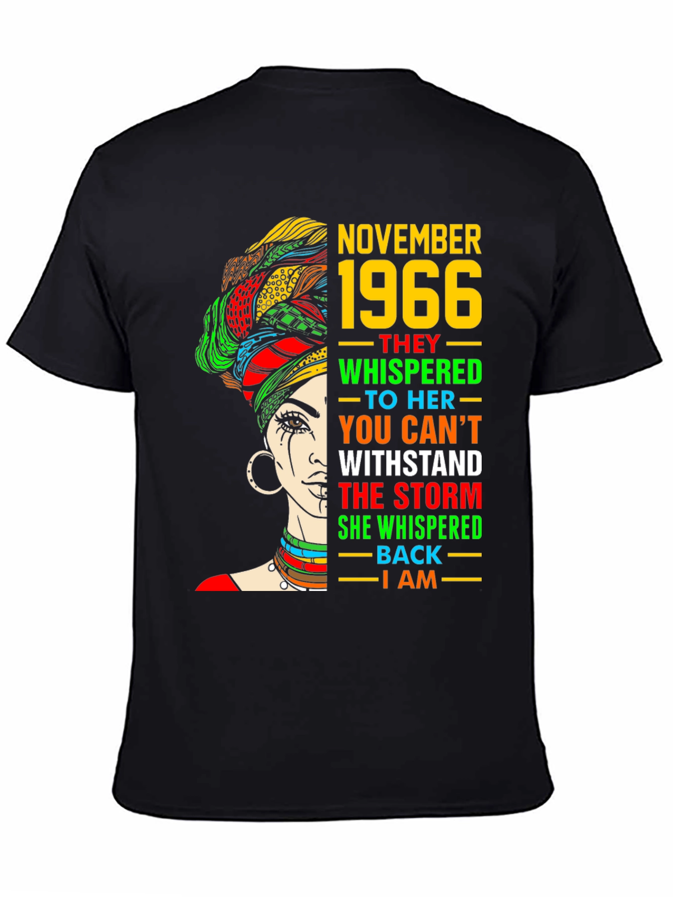 November 1966 Birthday Queen T-Shirt