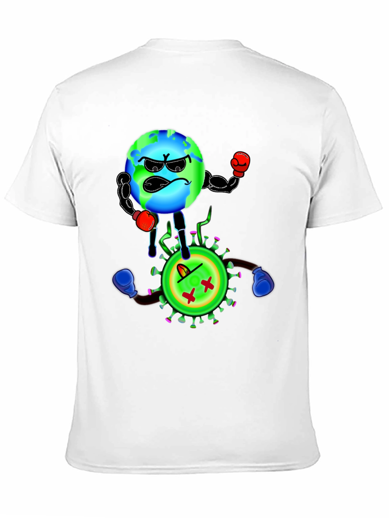 Earth vs Virus Graphic Tee