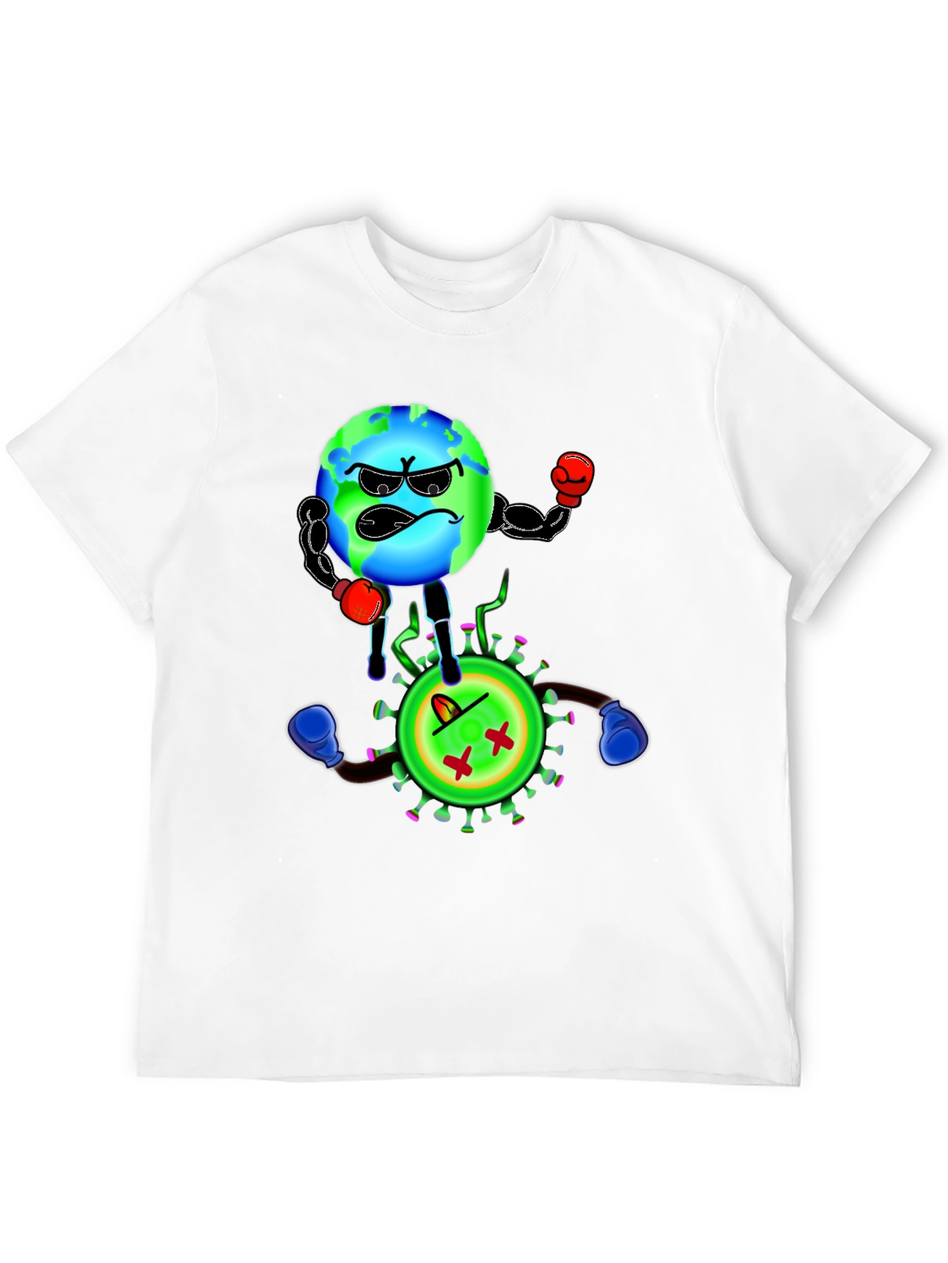 Earth vs Virus Graphic Tee