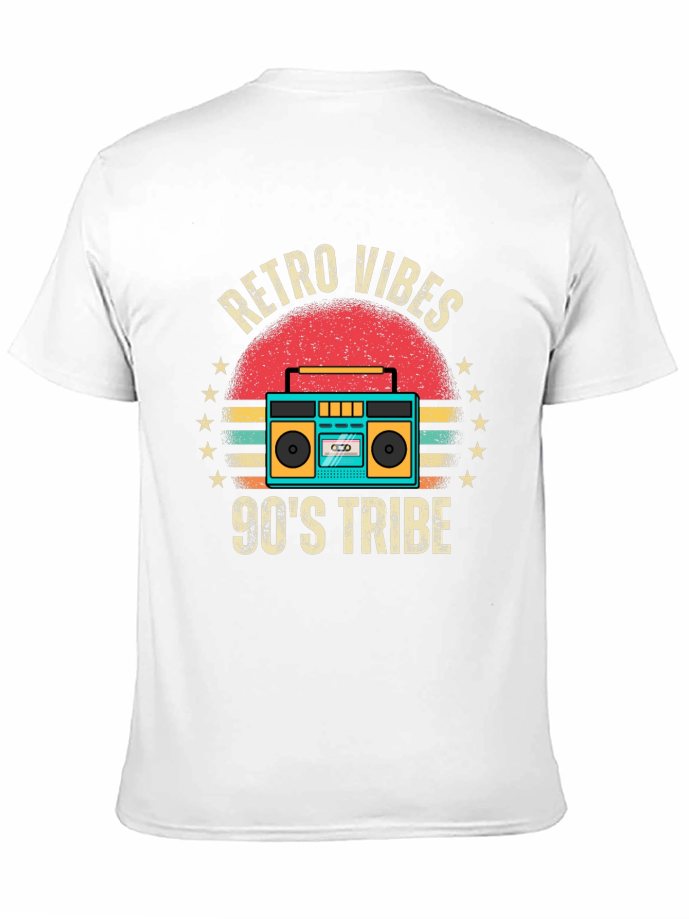 Retro Vibes 90s Tribe Graphic Tee