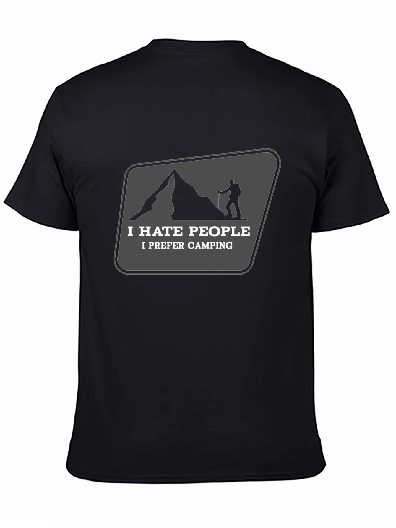 I Hate People Camping Graphic Tee