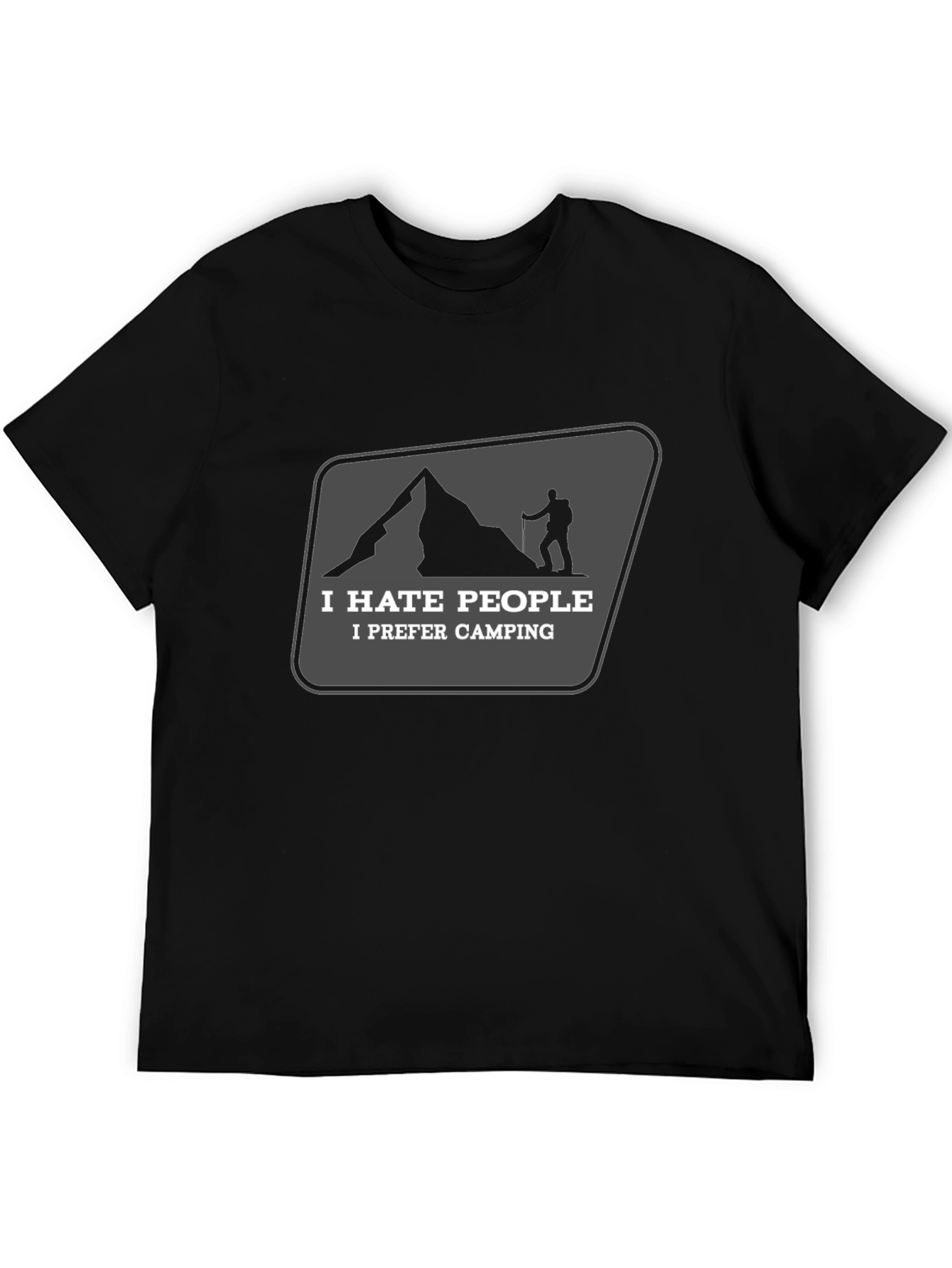 I Hate People Camping Graphic Tee