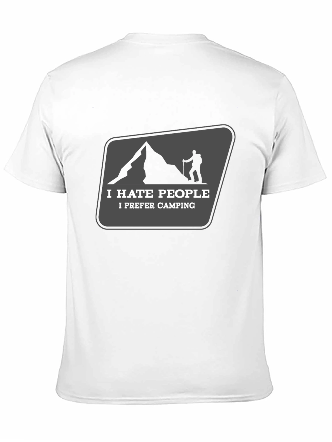 I Hate People Camping Graphic Tee