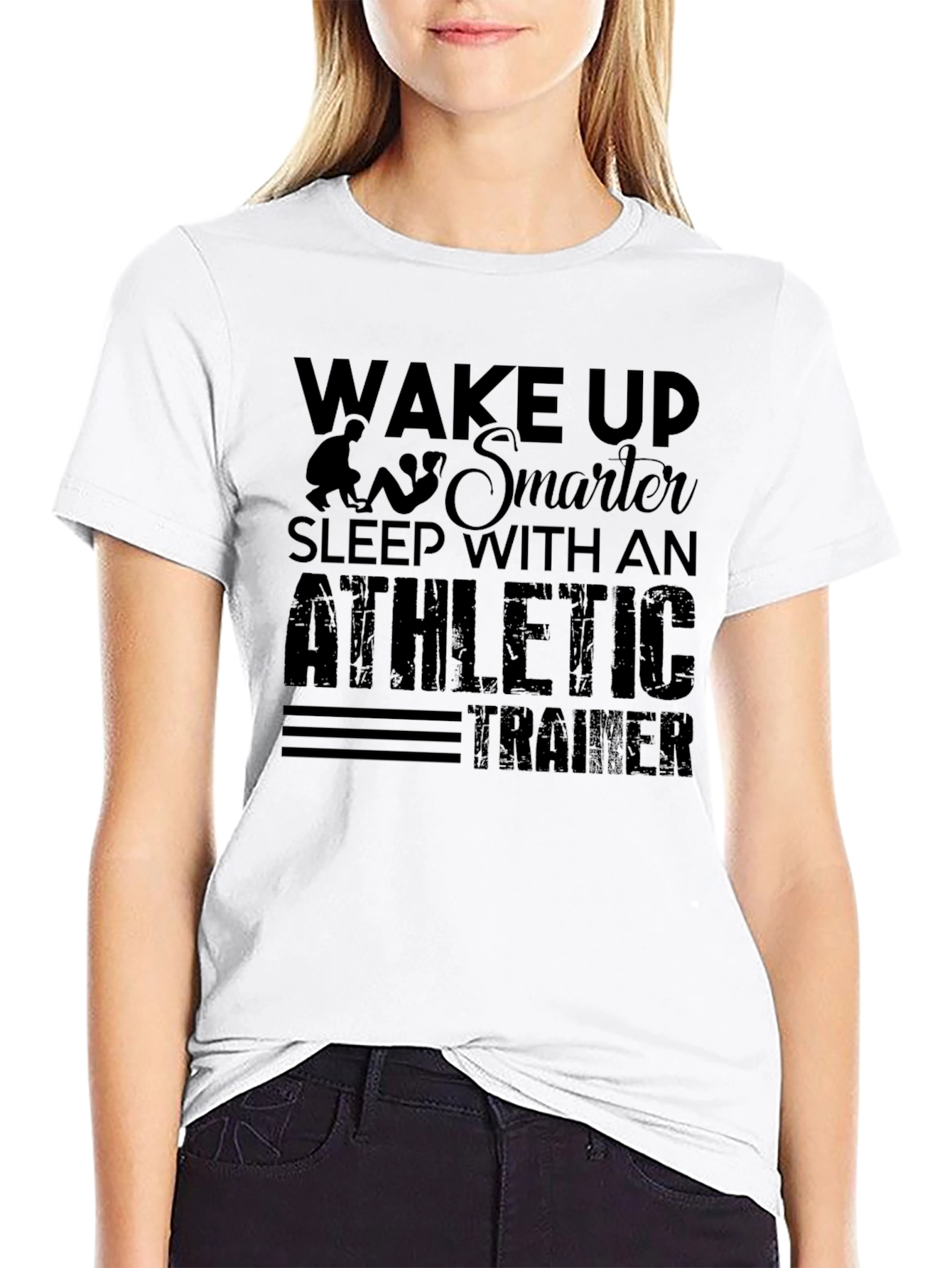 Athletic Trainer Graphic Tee - Wake Up Smarter T-Shirt