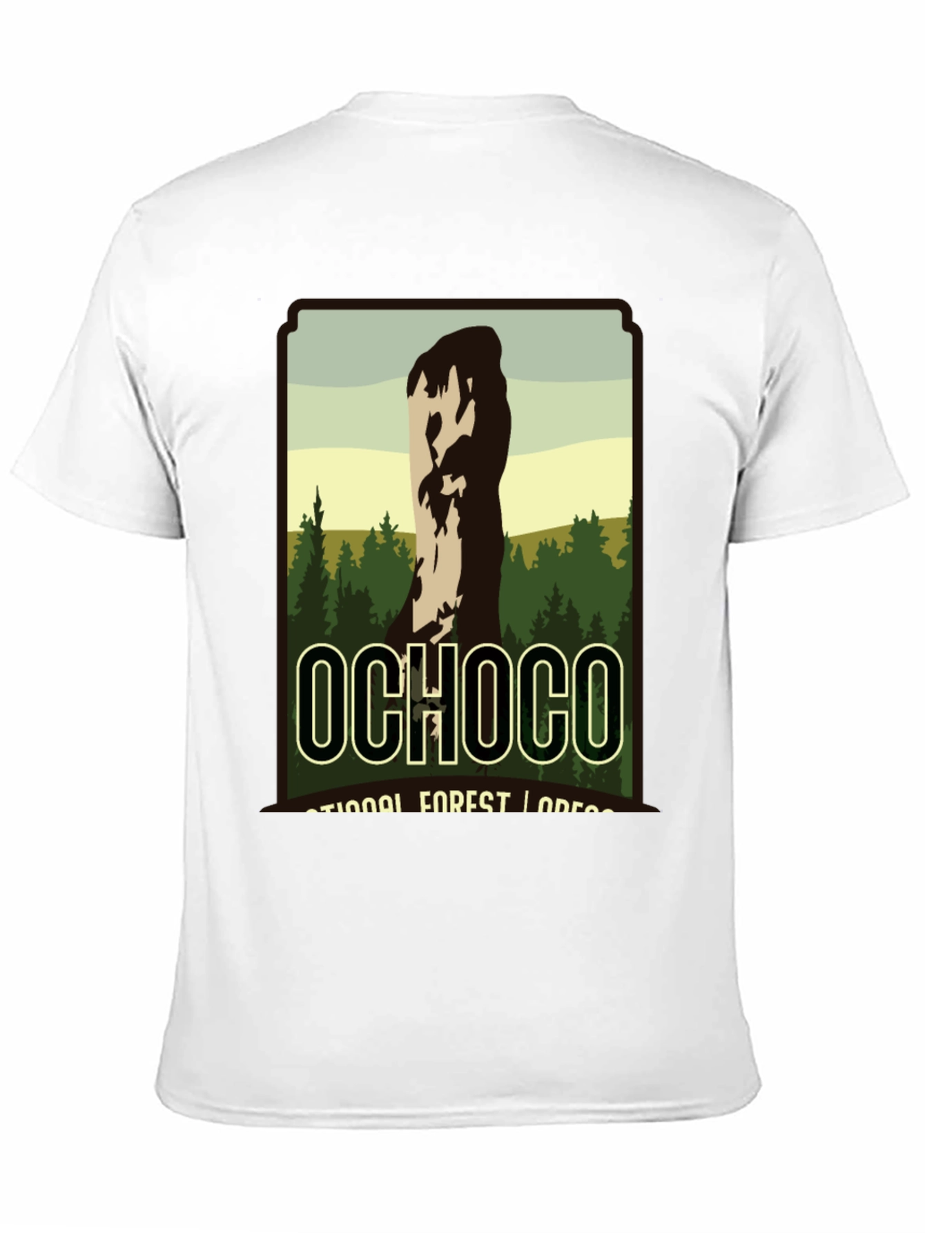 Ochoco National Forest Black Graphic T-Shirt