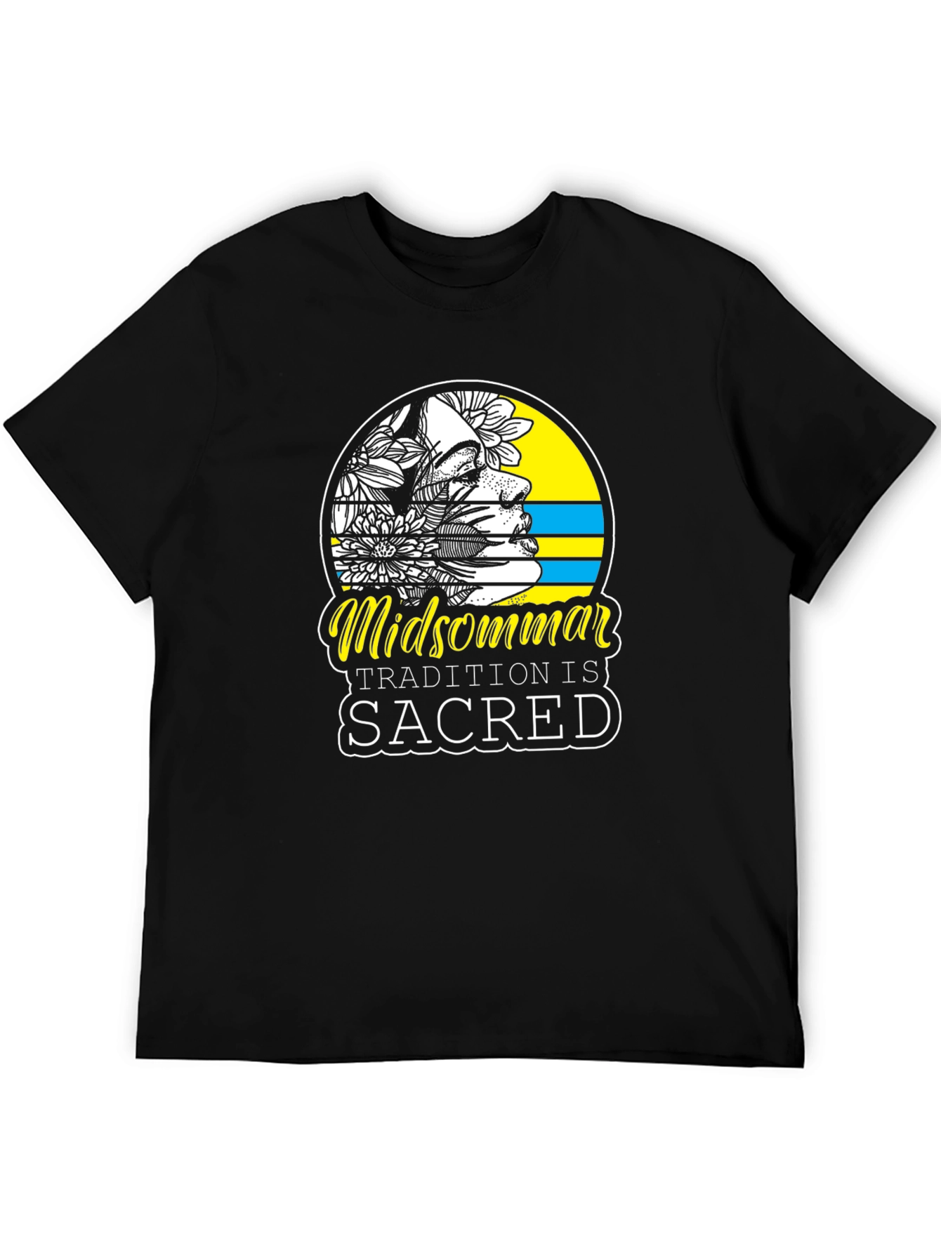 Midsommar Tradition Is Sacred Black T-Shirt