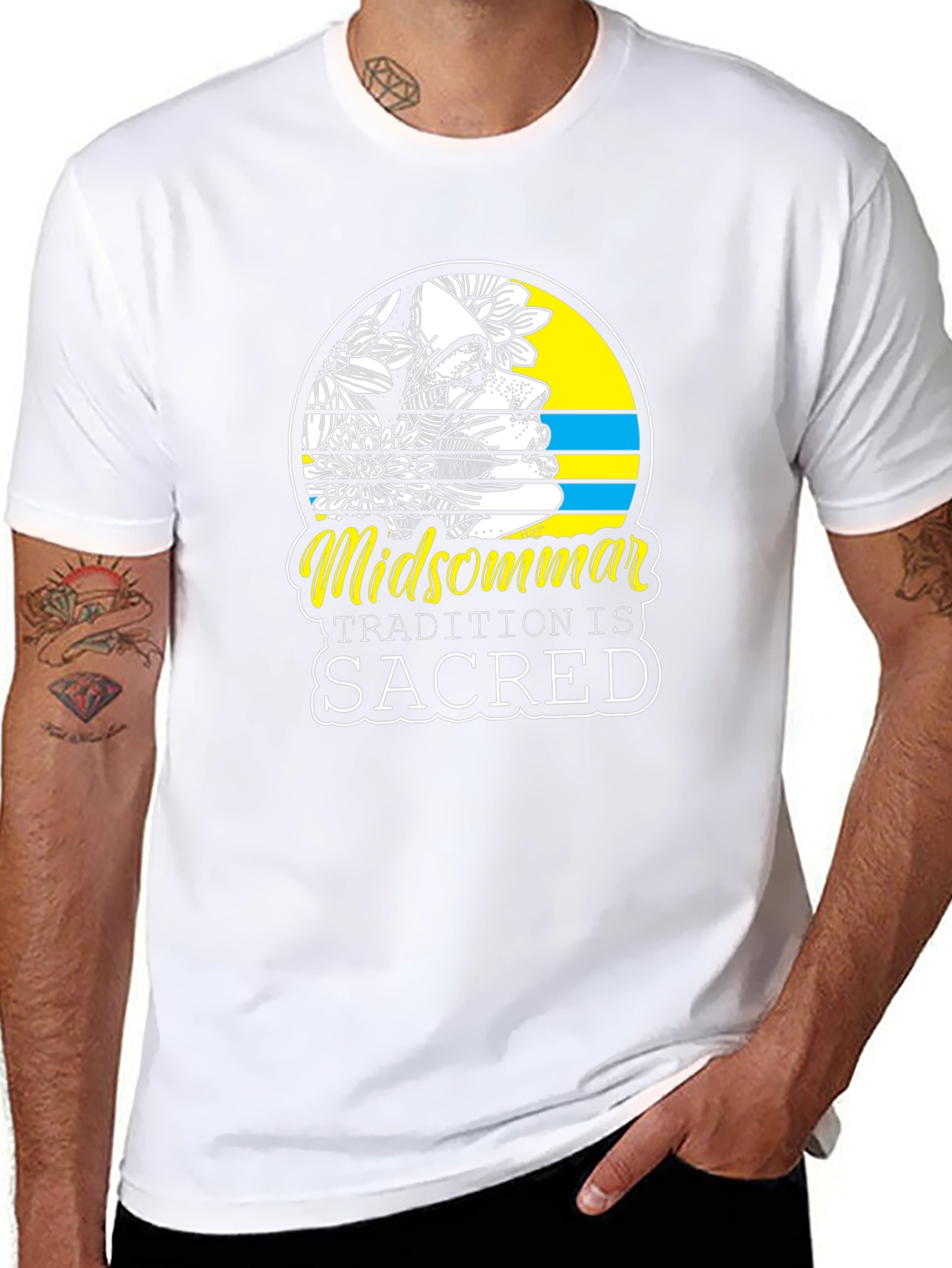 Midsommar Tradition Is Sacred Black T-Shirt