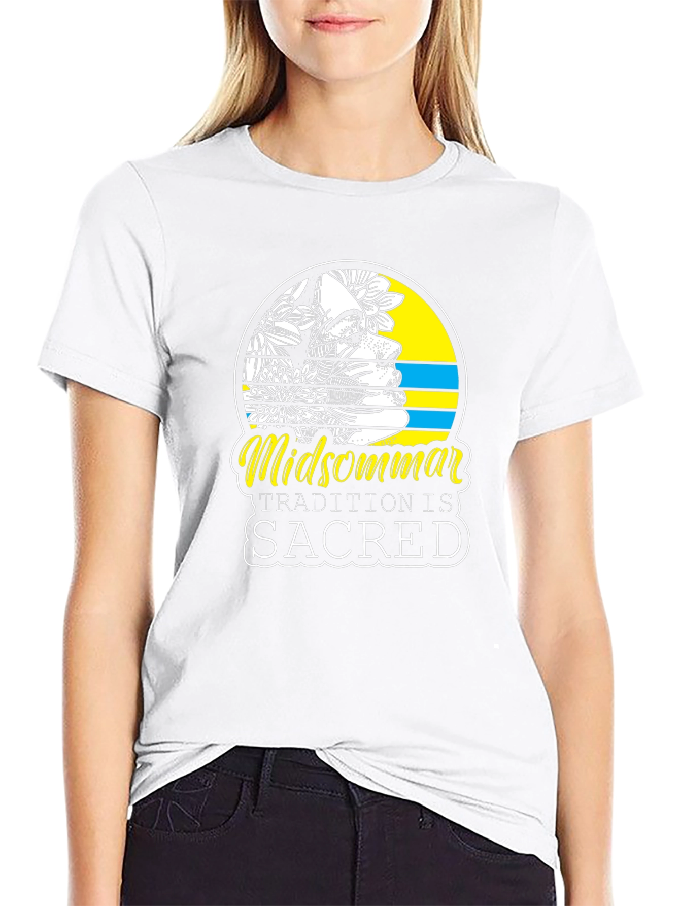 Midsommar Tradition Is Sacred Black T-Shirt