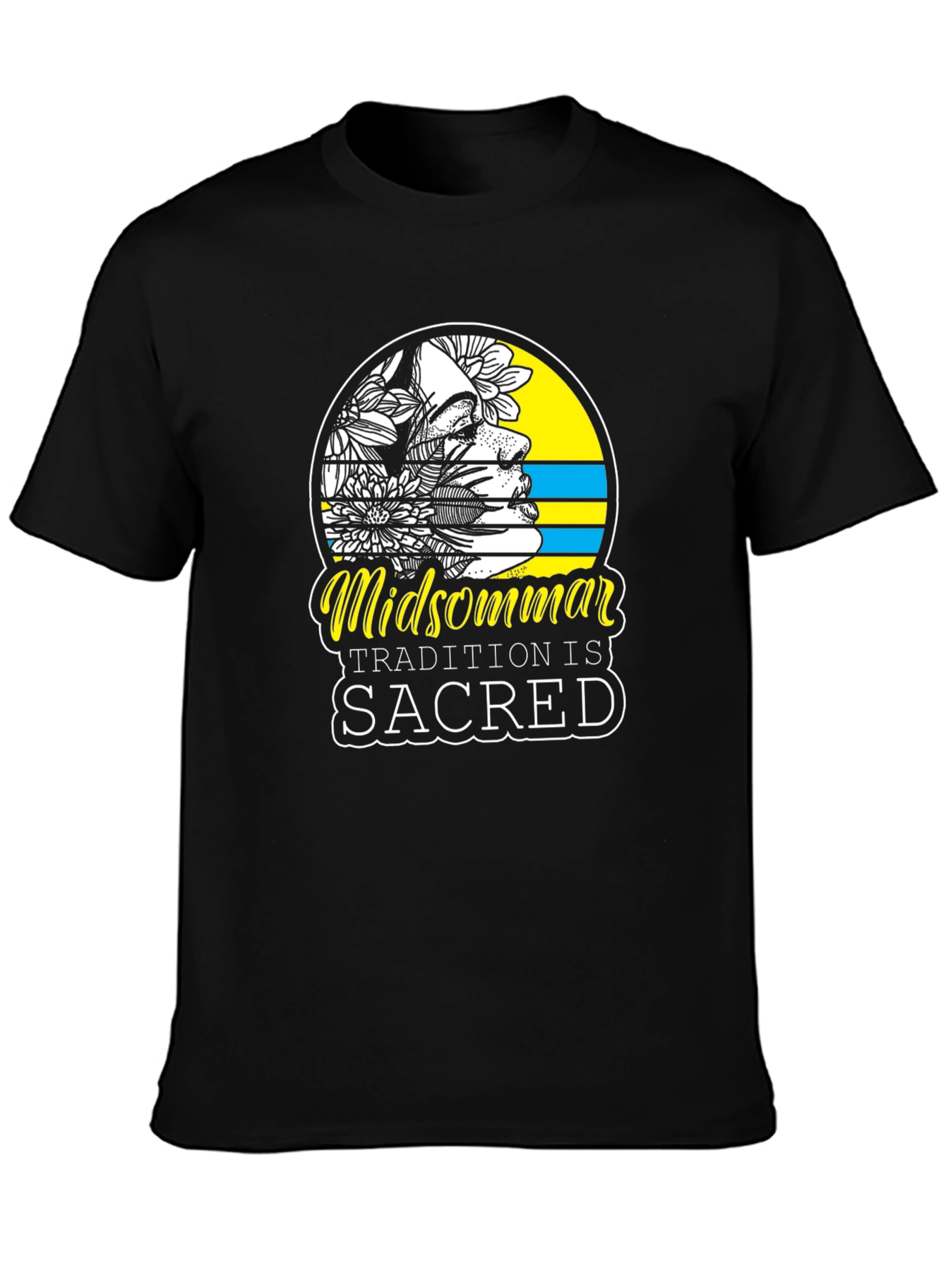 Midsommar Tradition Is Sacred Black T-Shirt
