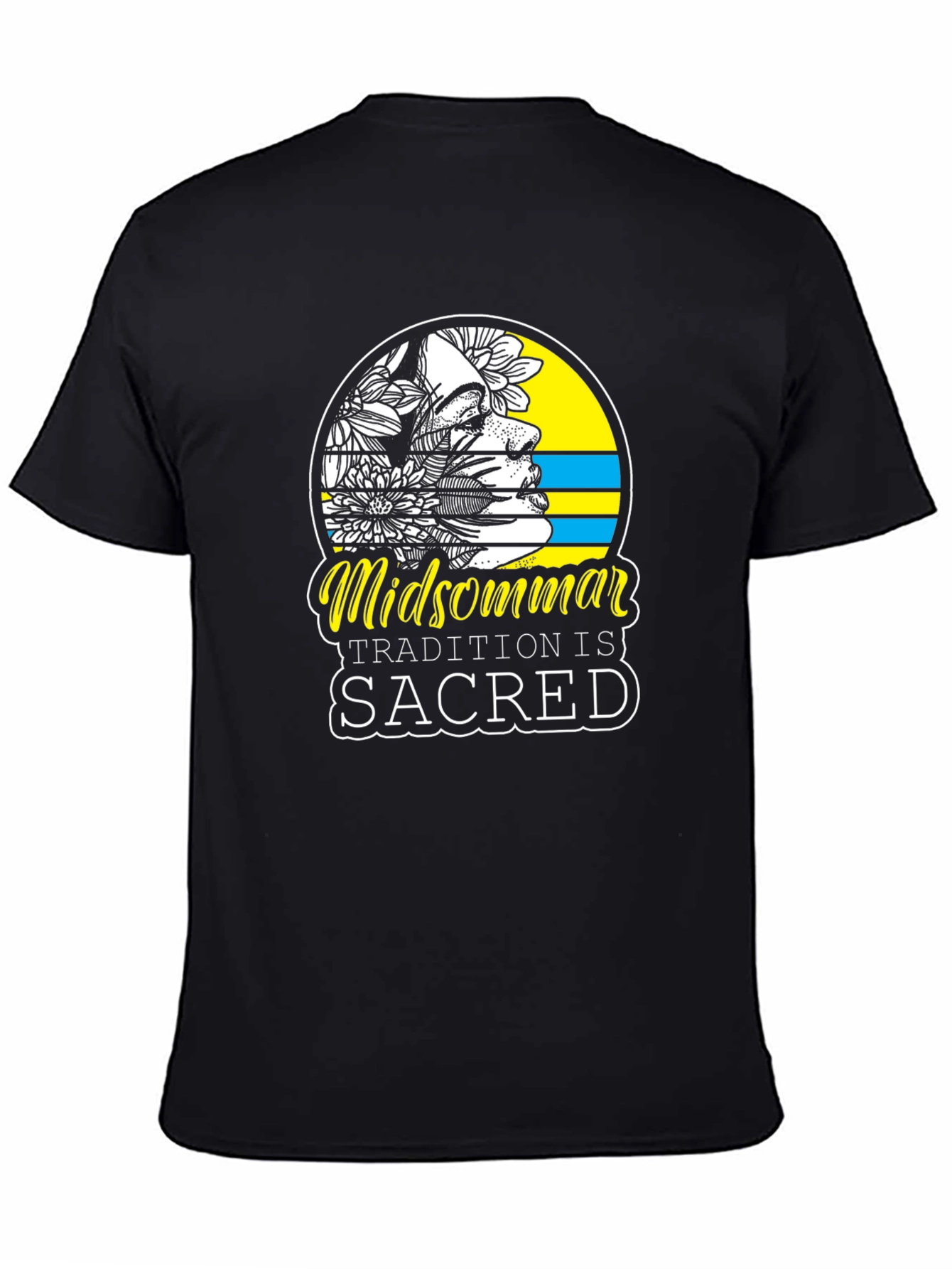Midsommar Tradition Is Sacred Black T-Shirt