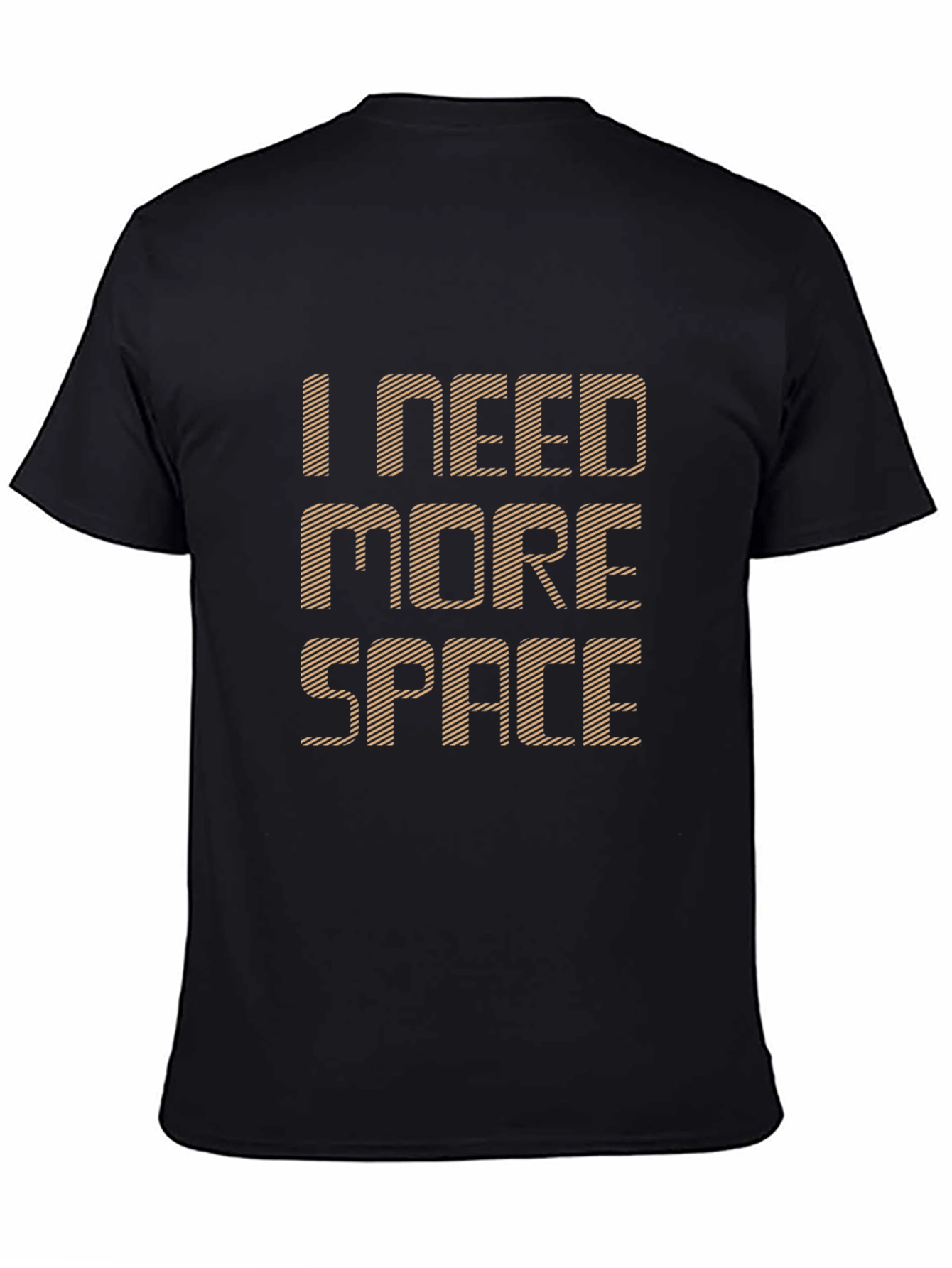 I Need More Space Graphic Tee - Black