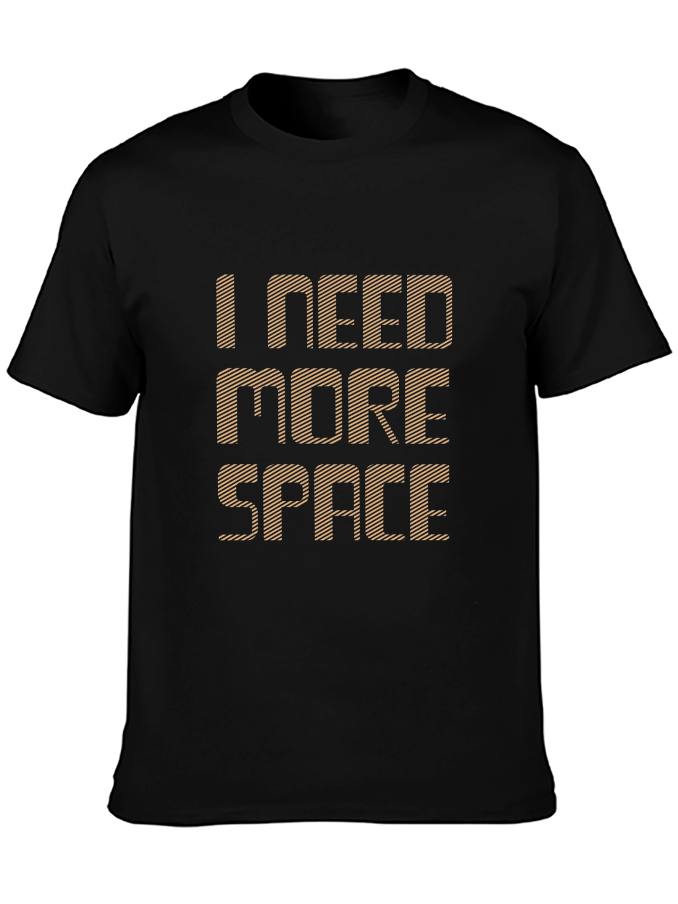 I Need More Space Graphic Tee - Black
