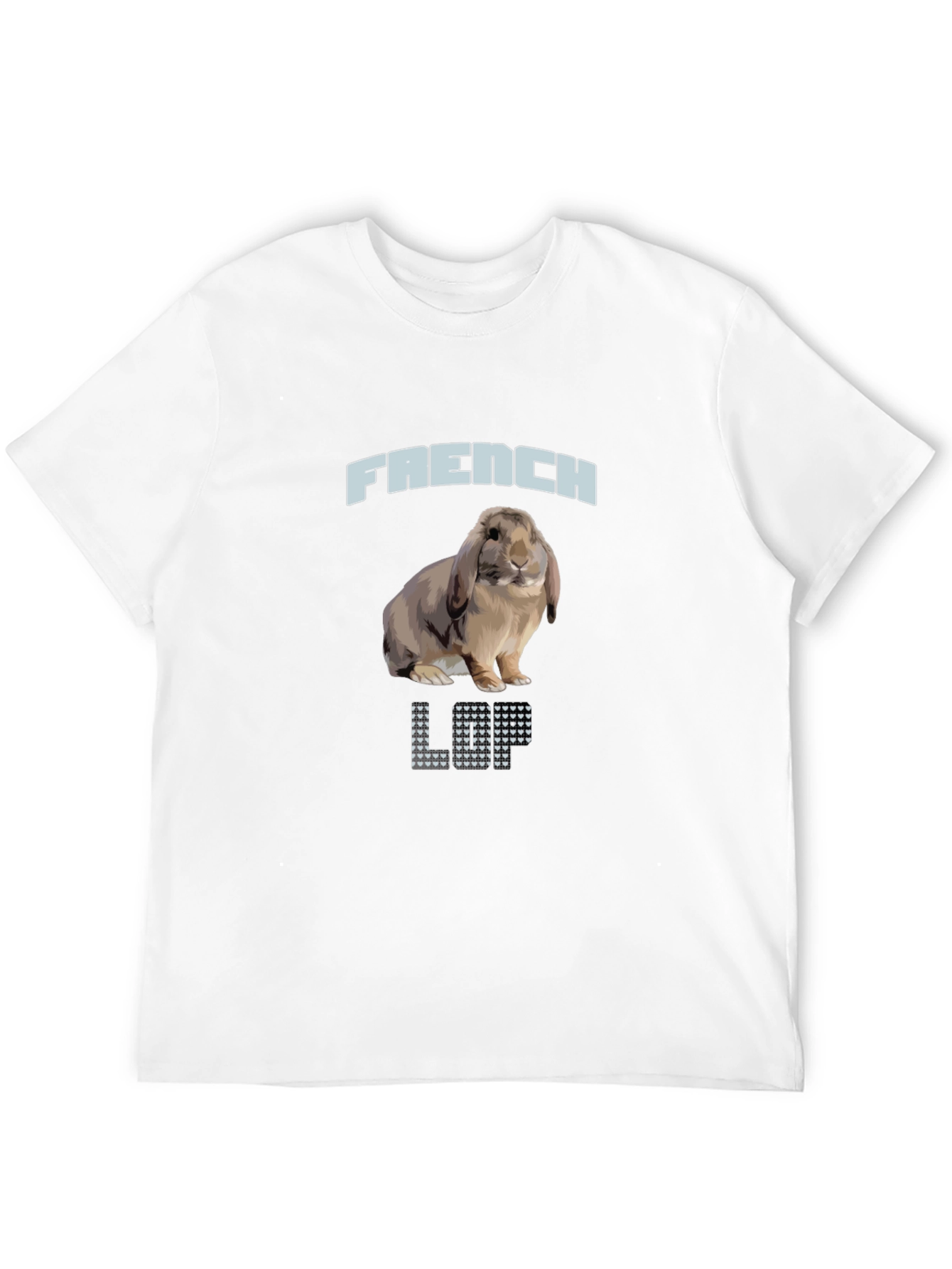 French Lop Rabbit Graphic T-Shirt - Unisex
