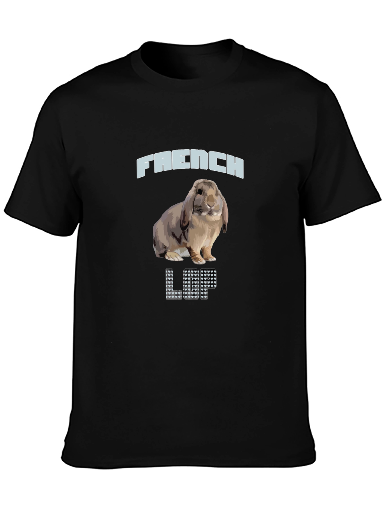 French Lop Rabbit Graphic T-Shirt - Unisex