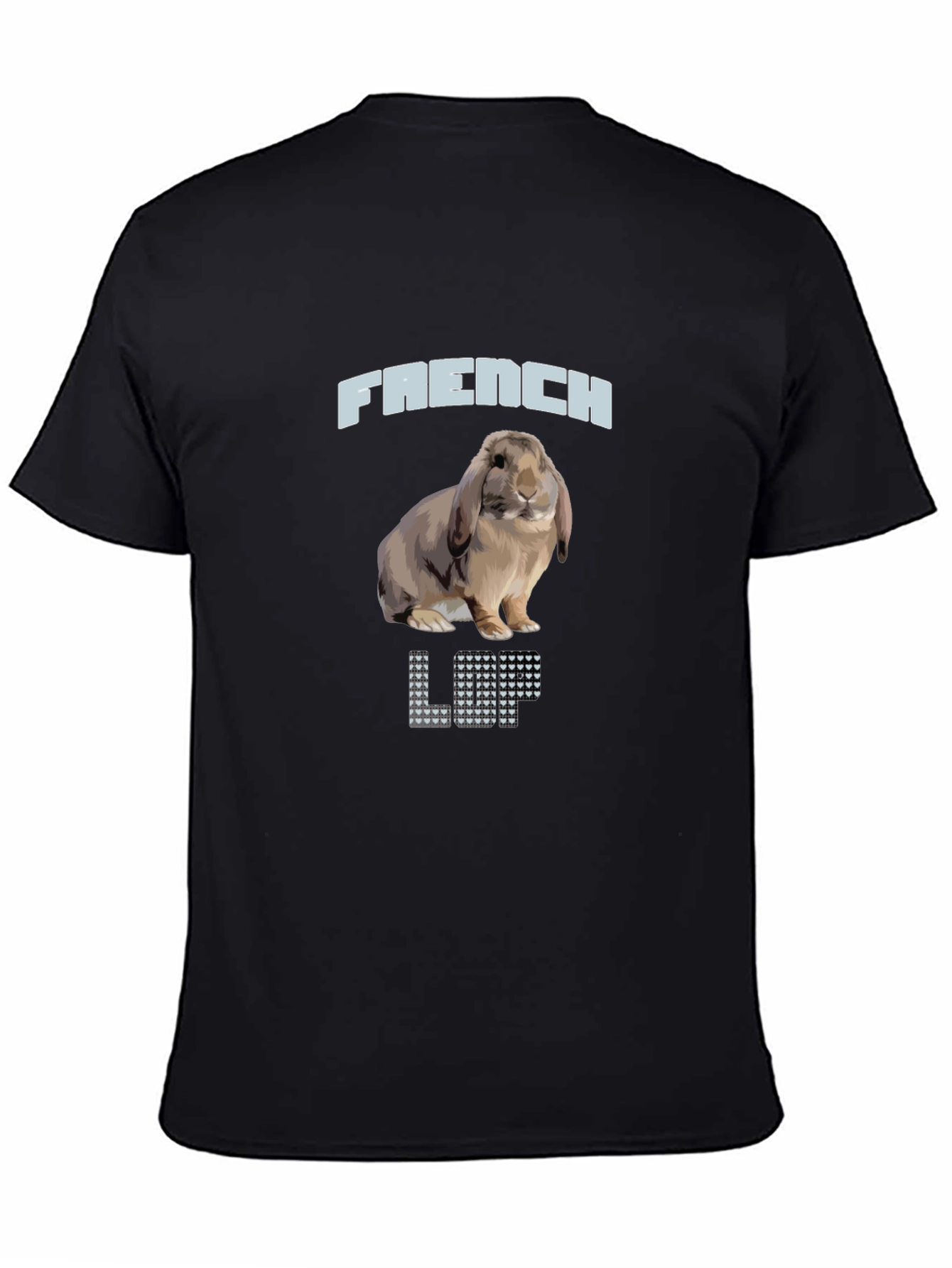 French Lop Rabbit Graphic T-Shirt - Unisex