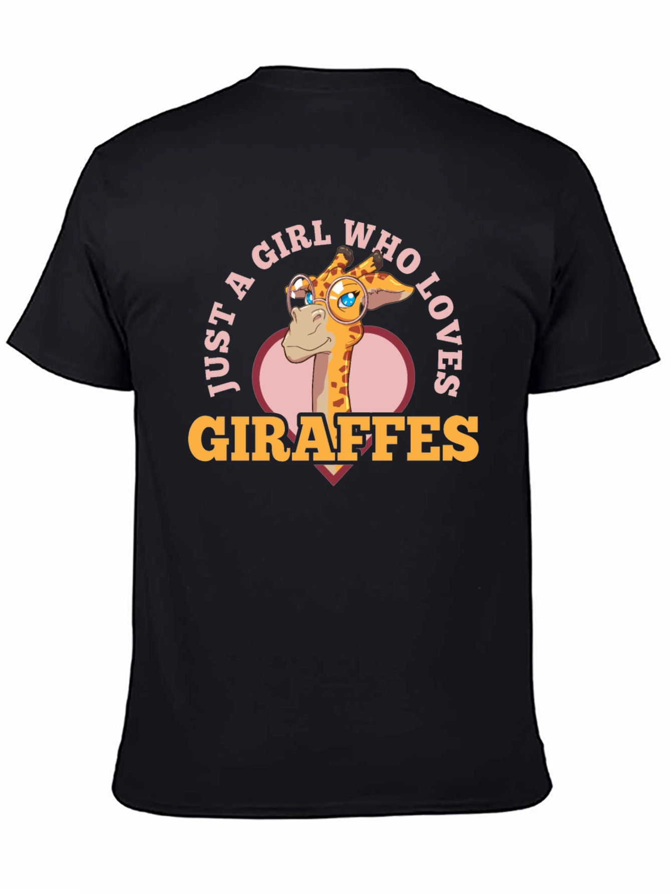 Just A Girl Who Loves Giraffes T-Shirt