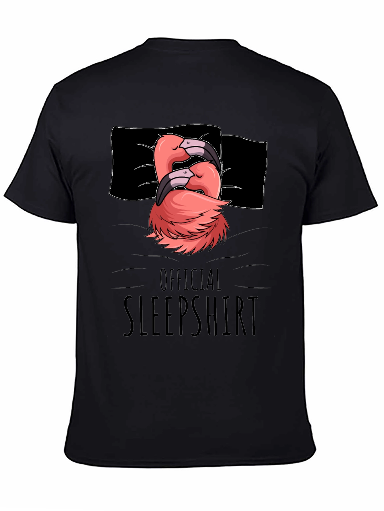 Flamingo Sleepshirt - Novelty Graphic Tee