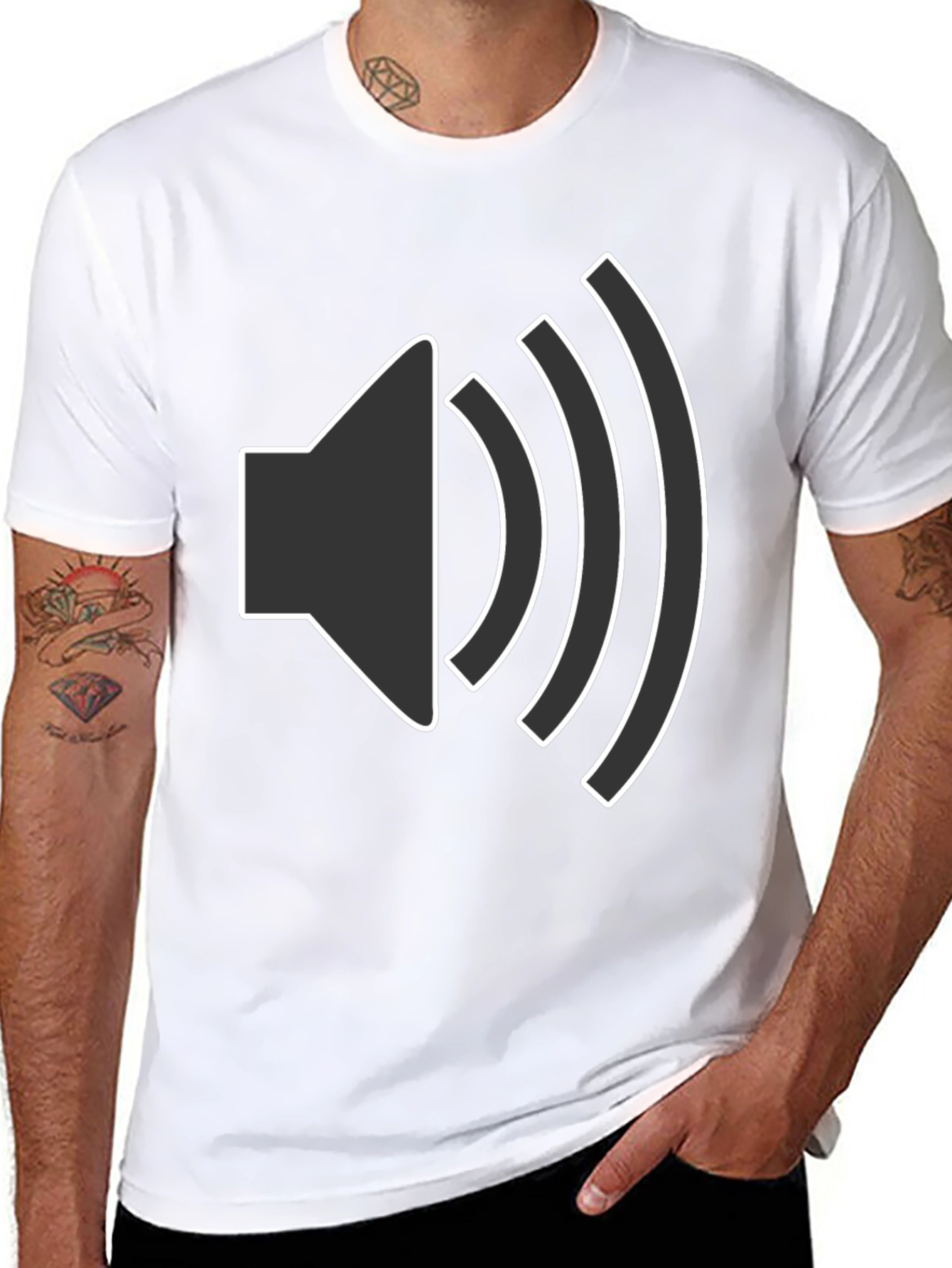 Sound Icon Black T-Shirt