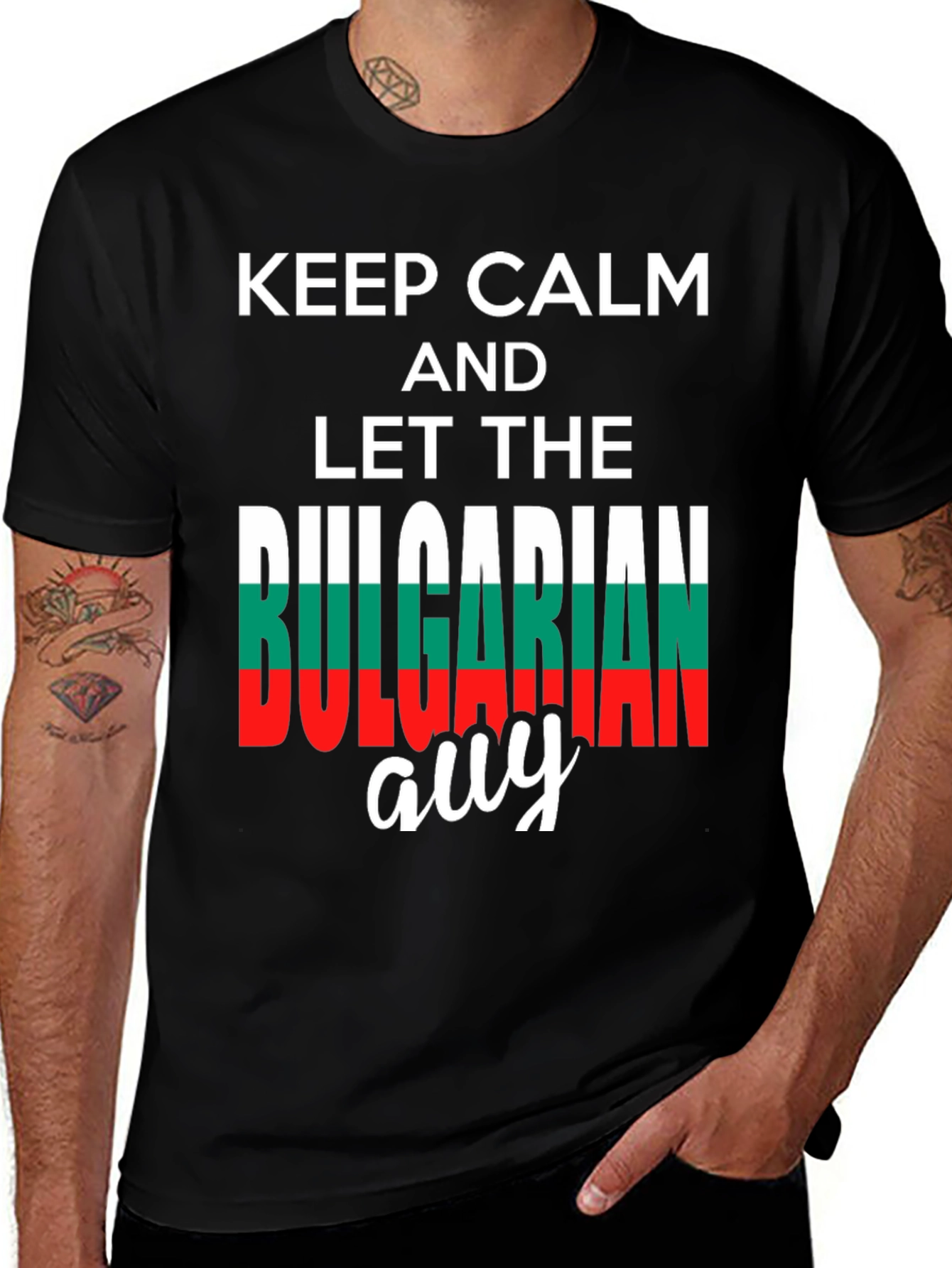 Keep Calm Bulgarian Guy T-Shirt