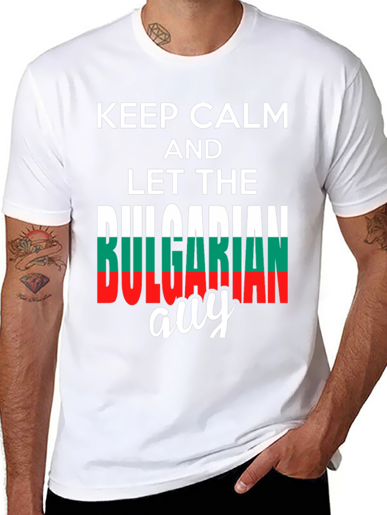 Keep Calm Bulgarian Guy T-Shirt