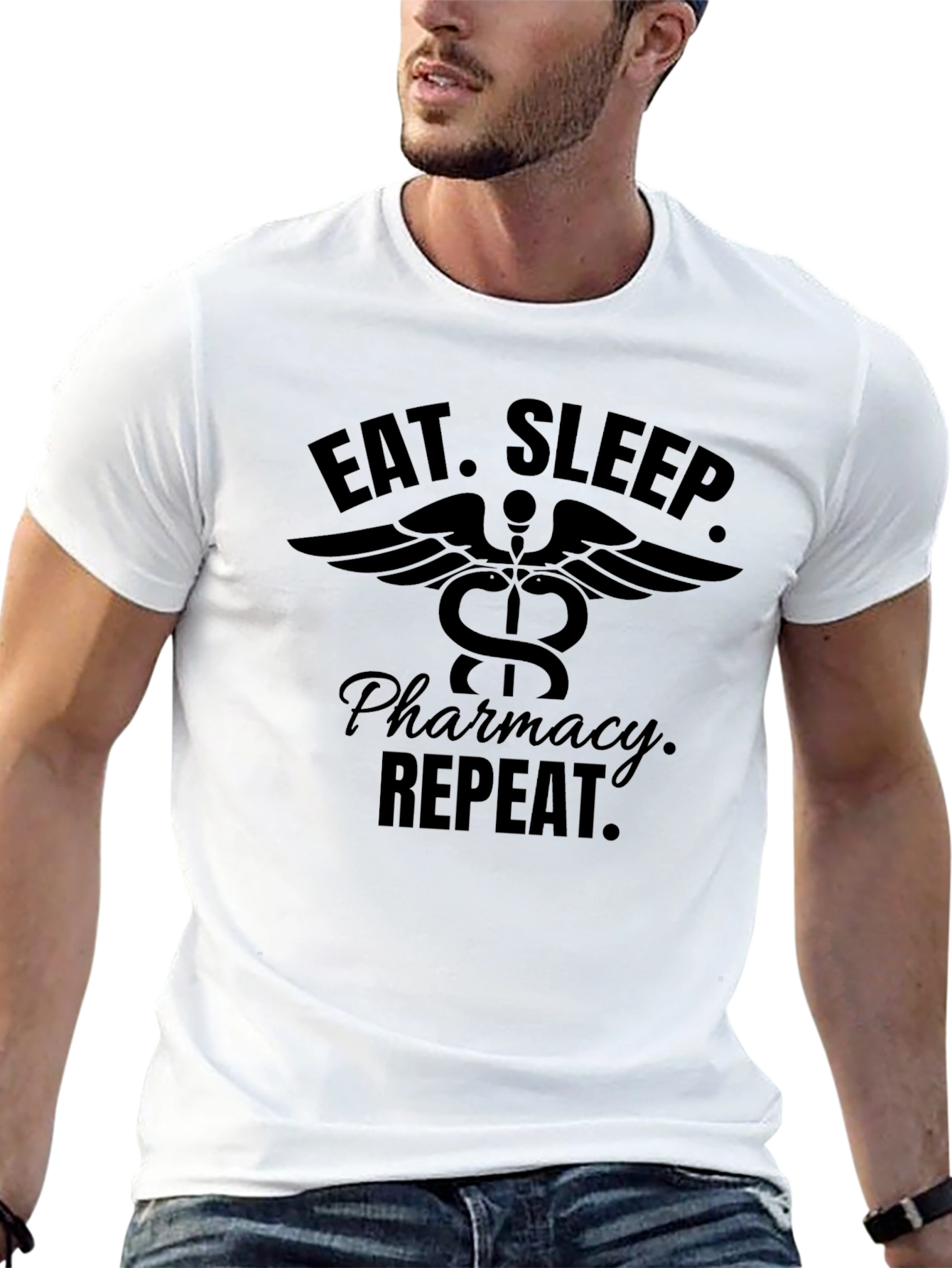 Eat Sleep Pharmacy Repeat T-Shirt