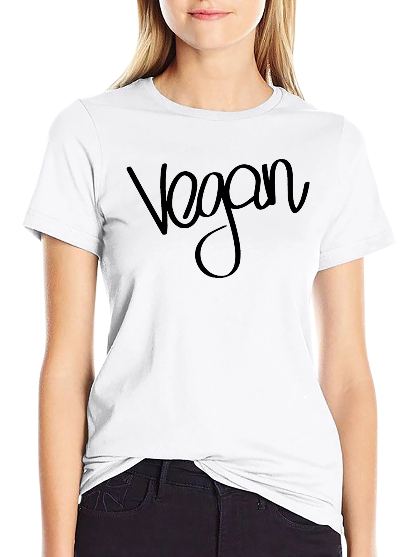 Vegan Black T-Shirt