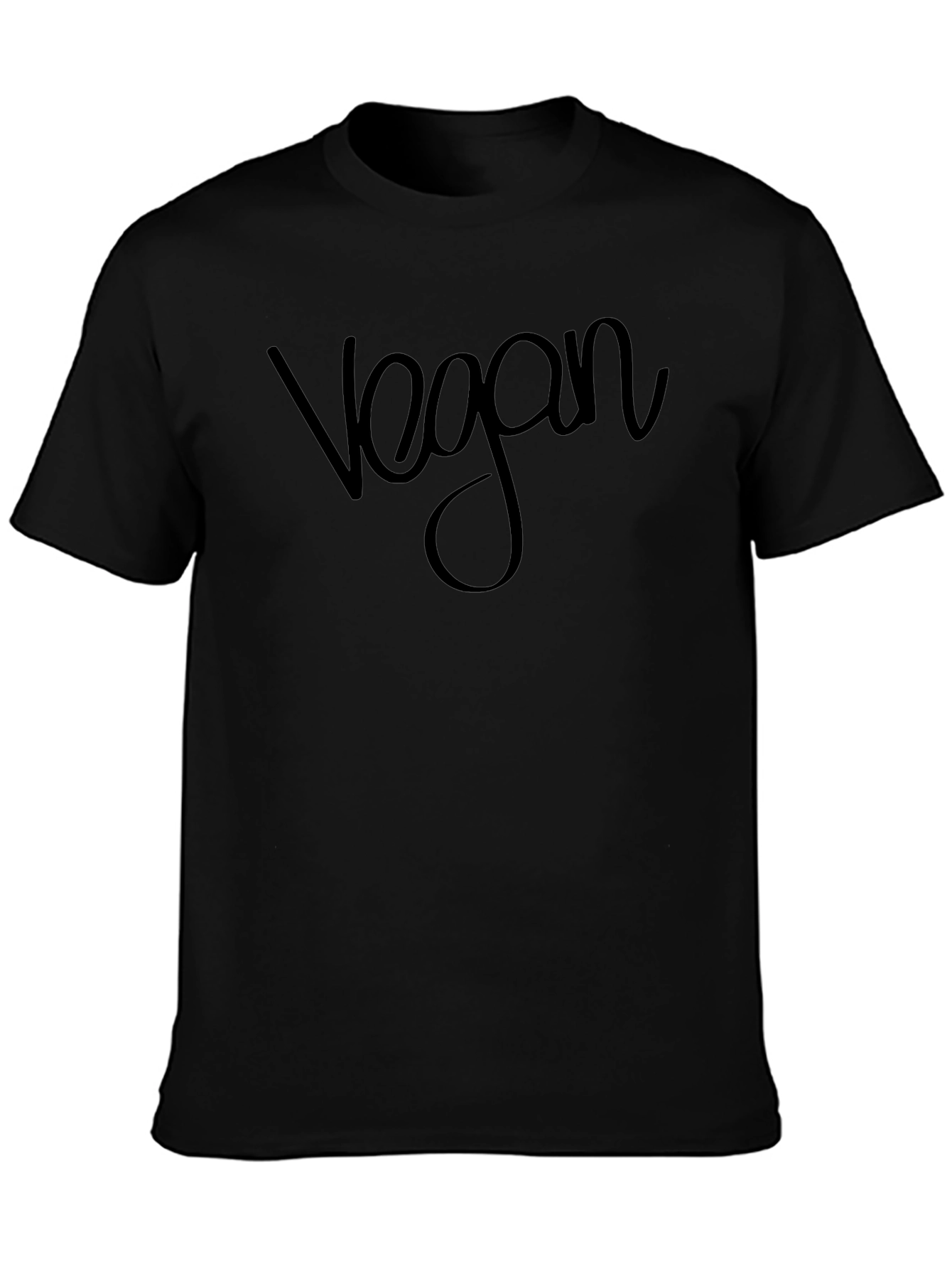 Vegan Black T-Shirt