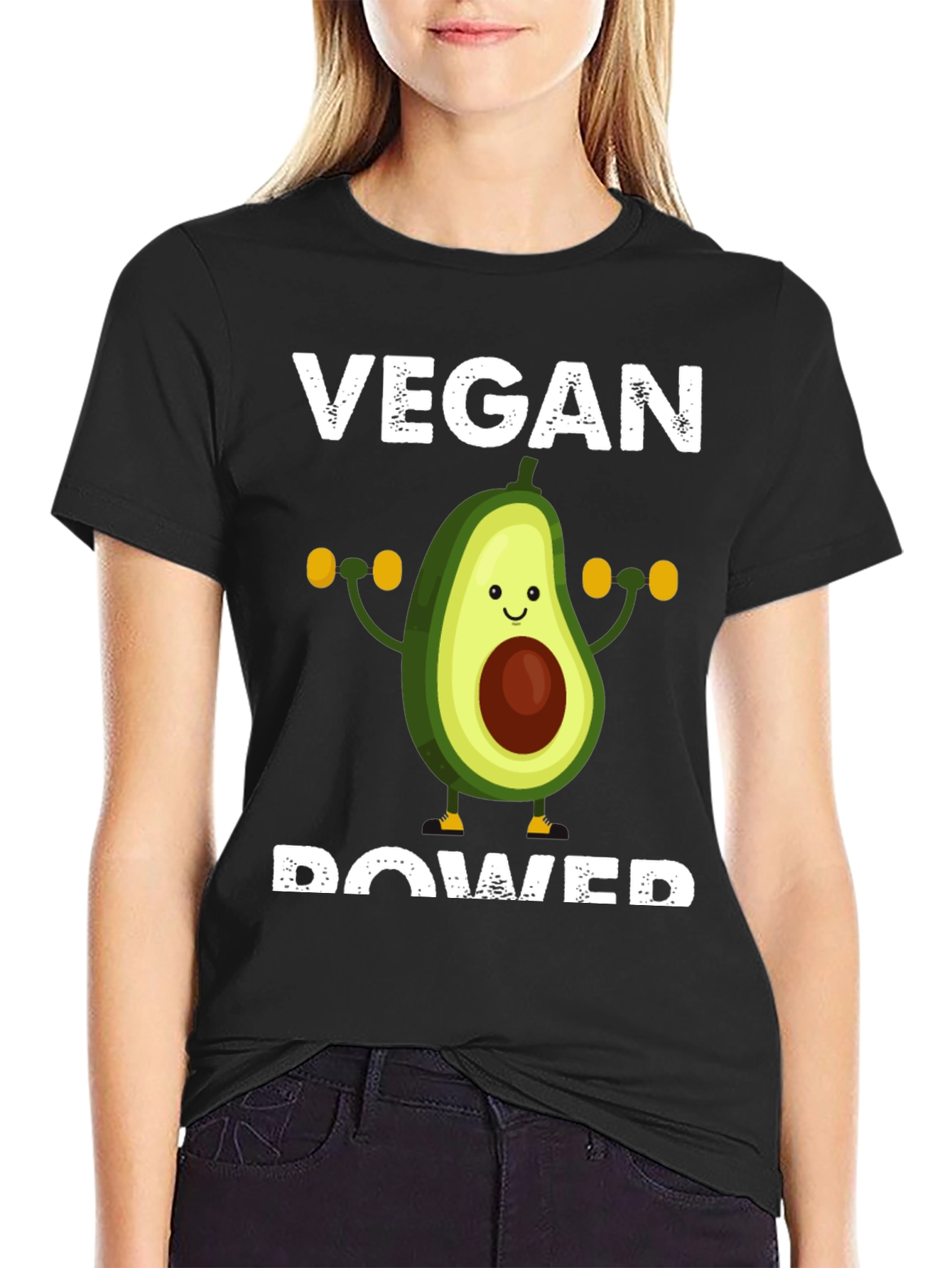 Vegan Power Avocado T-Shirt