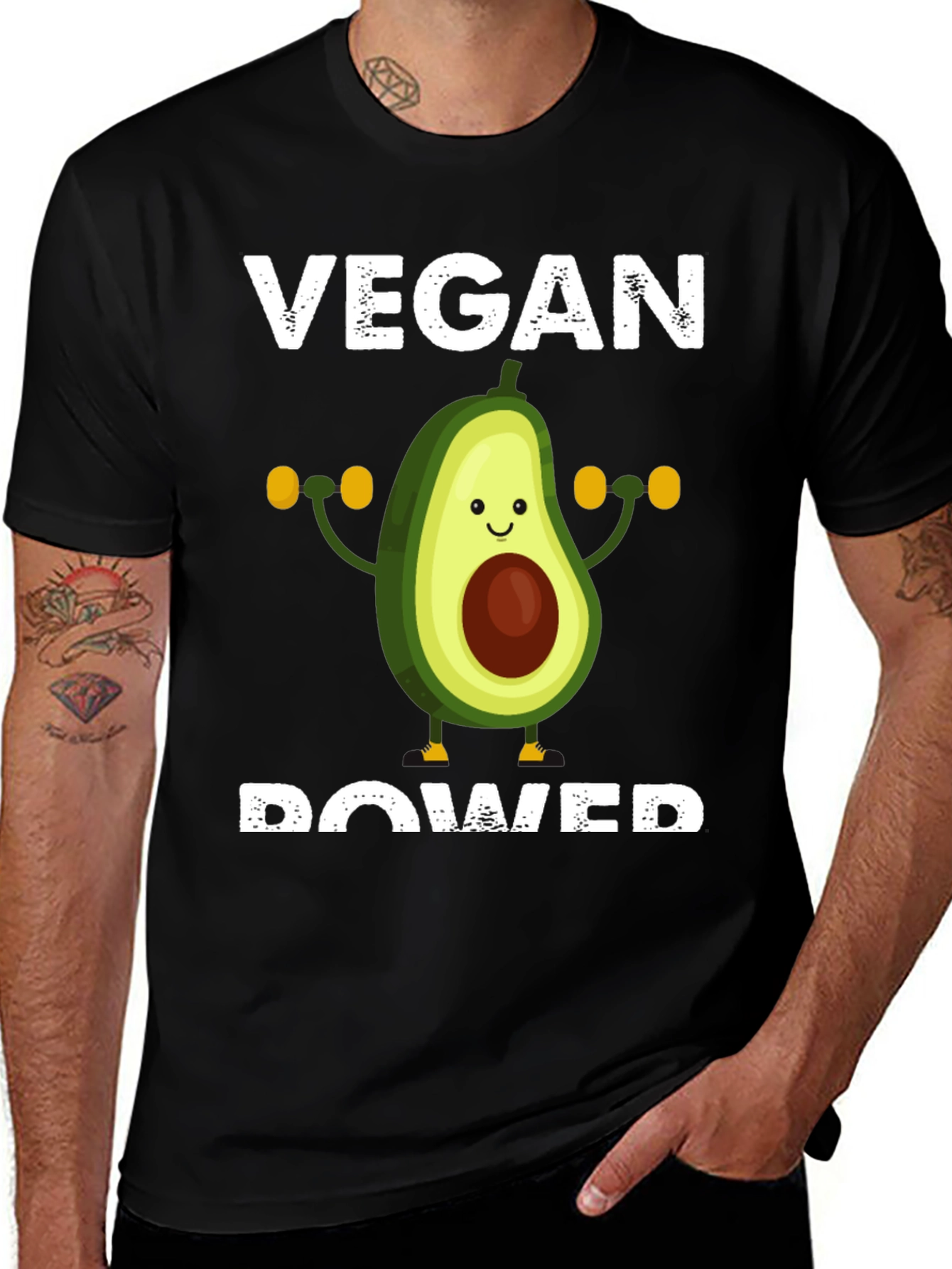 Vegan Power Avocado T-Shirt