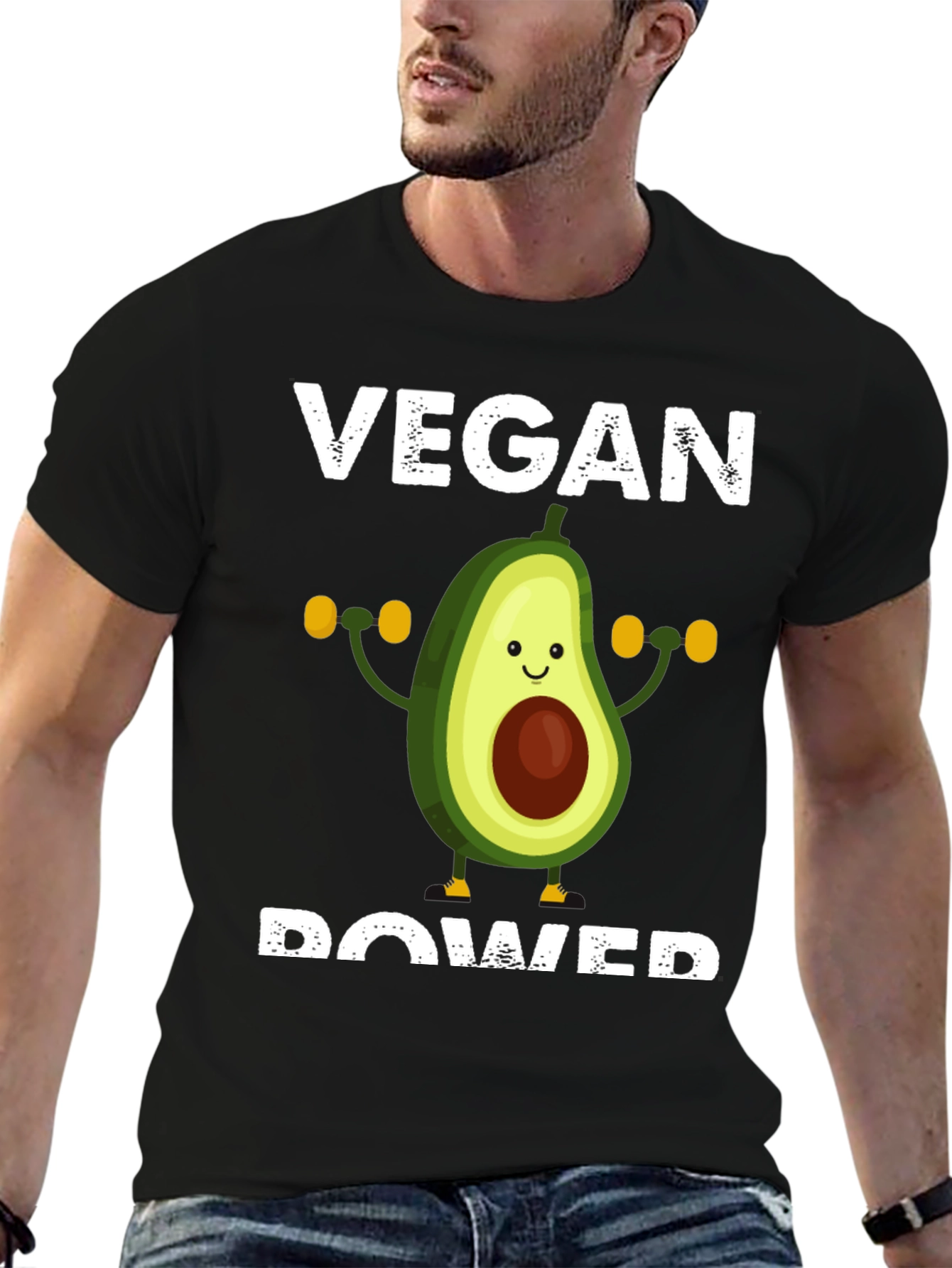 Vegan Power Avocado T-Shirt