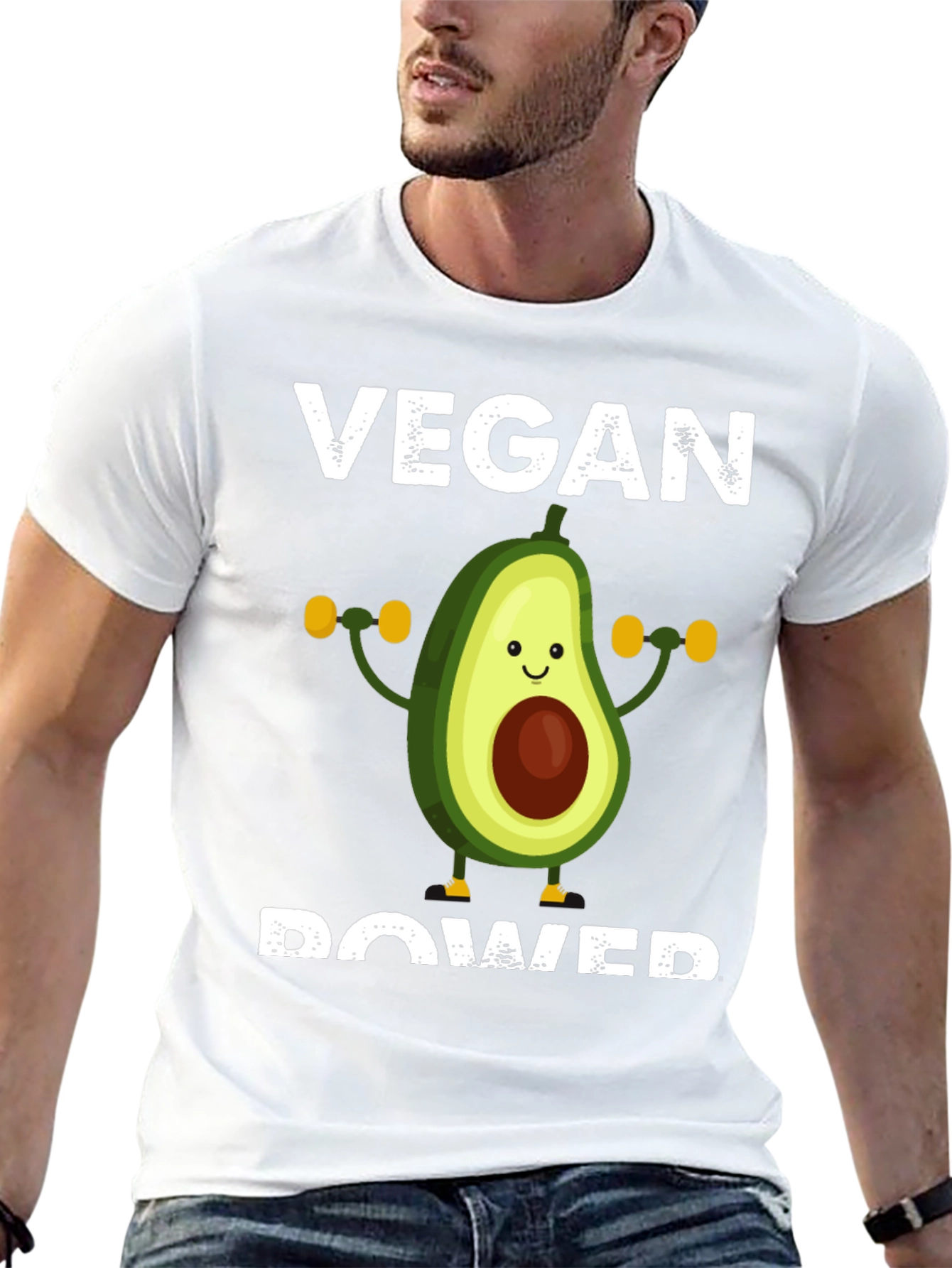 Vegan Power Avocado T-Shirt