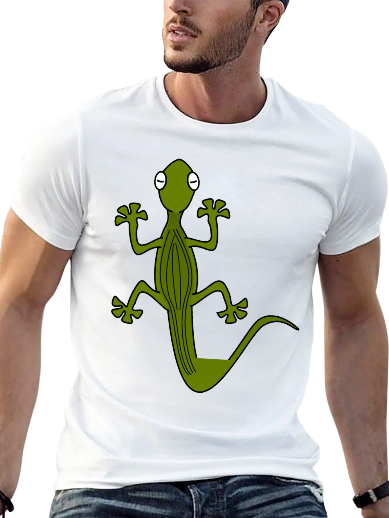 Lizard Graphic T-Shirt - Cool Casual Style