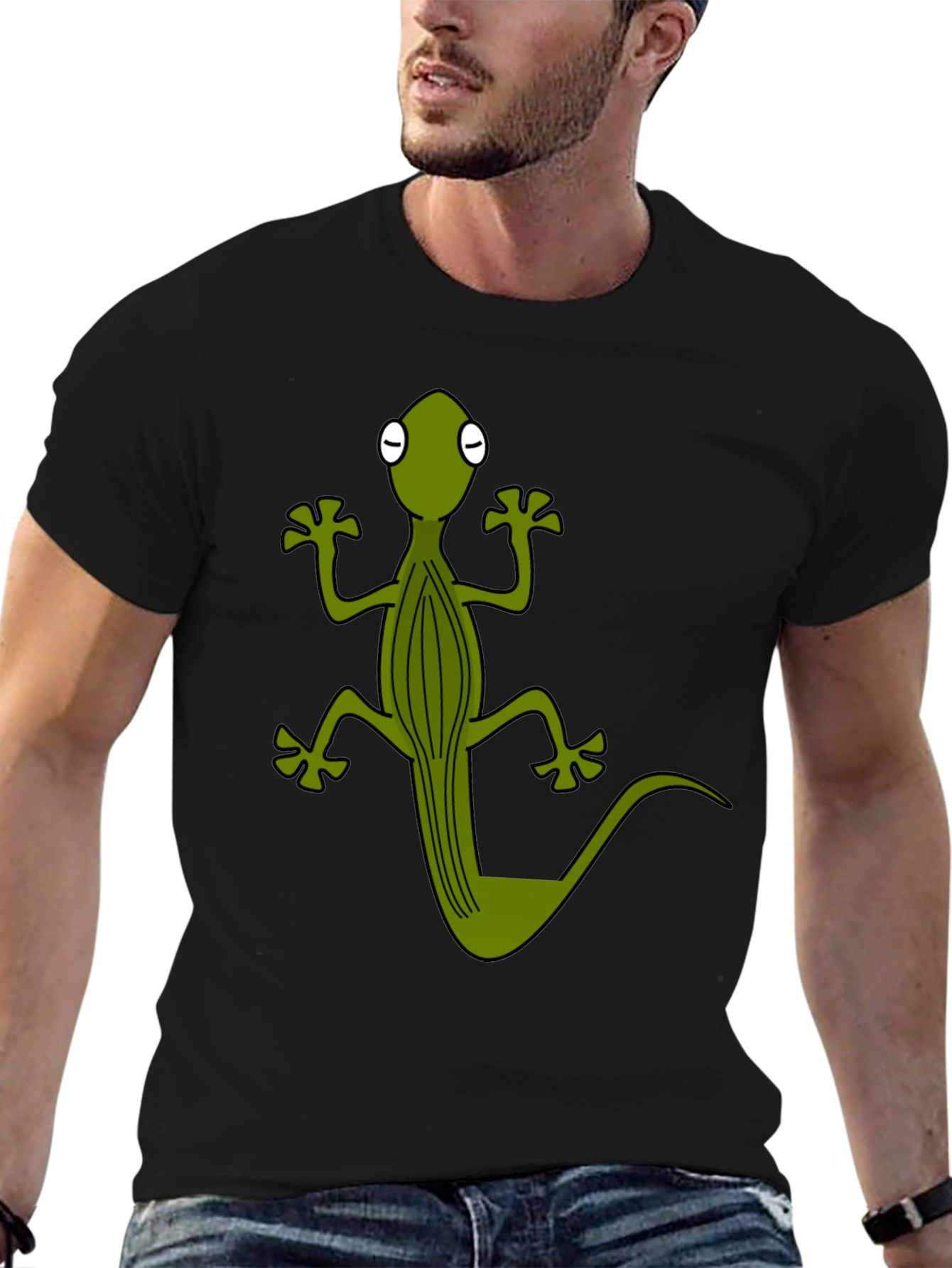 Lizard Graphic T-Shirt - Cool Casual Style
