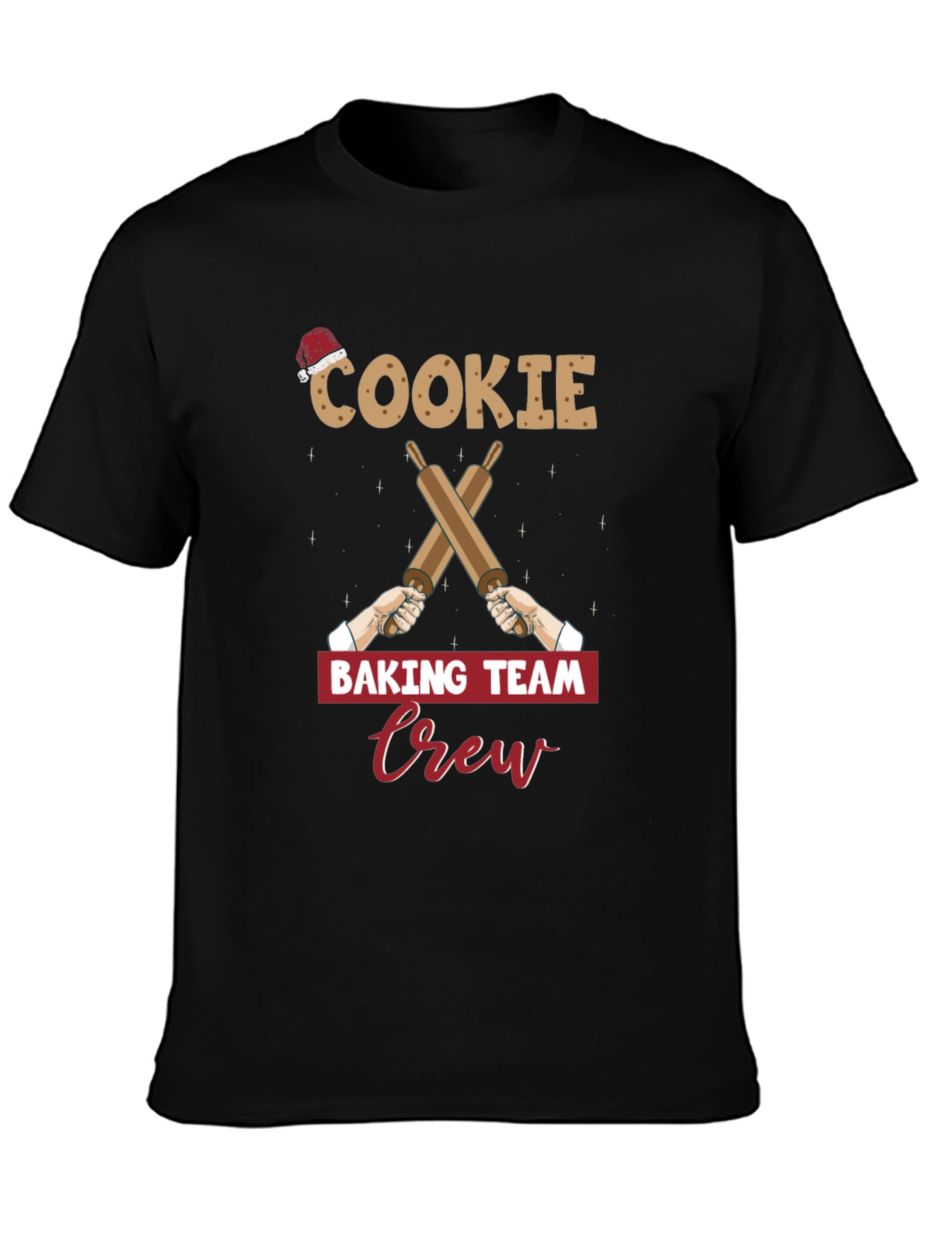 Cookie Baking Team Crew Holiday T-Shirt