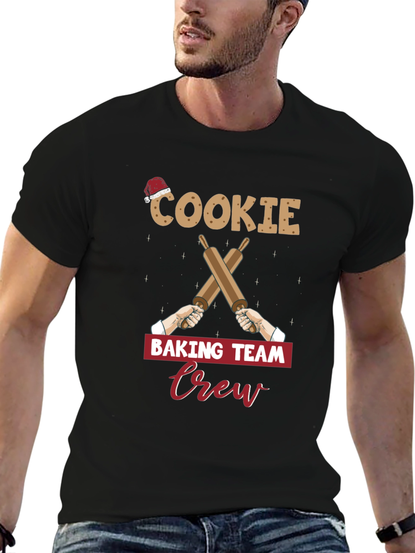 Cookie Baking Team Crew Holiday T-Shirt