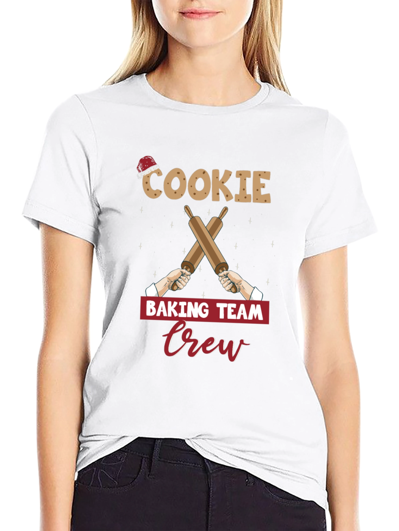 Cookie Baking Team Crew Holiday T-Shirt