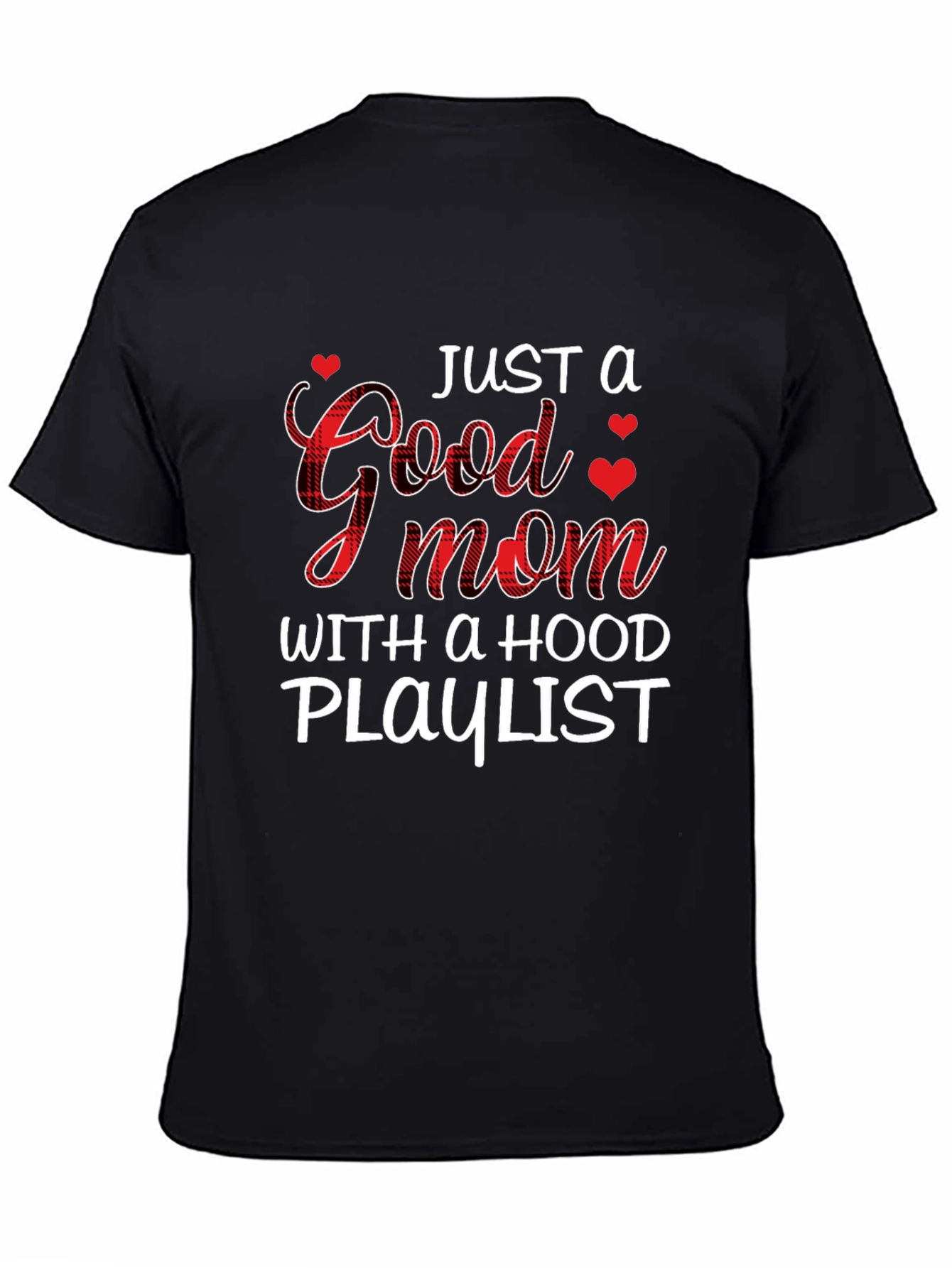 Good Mom Hood Playlist Graphic Tee