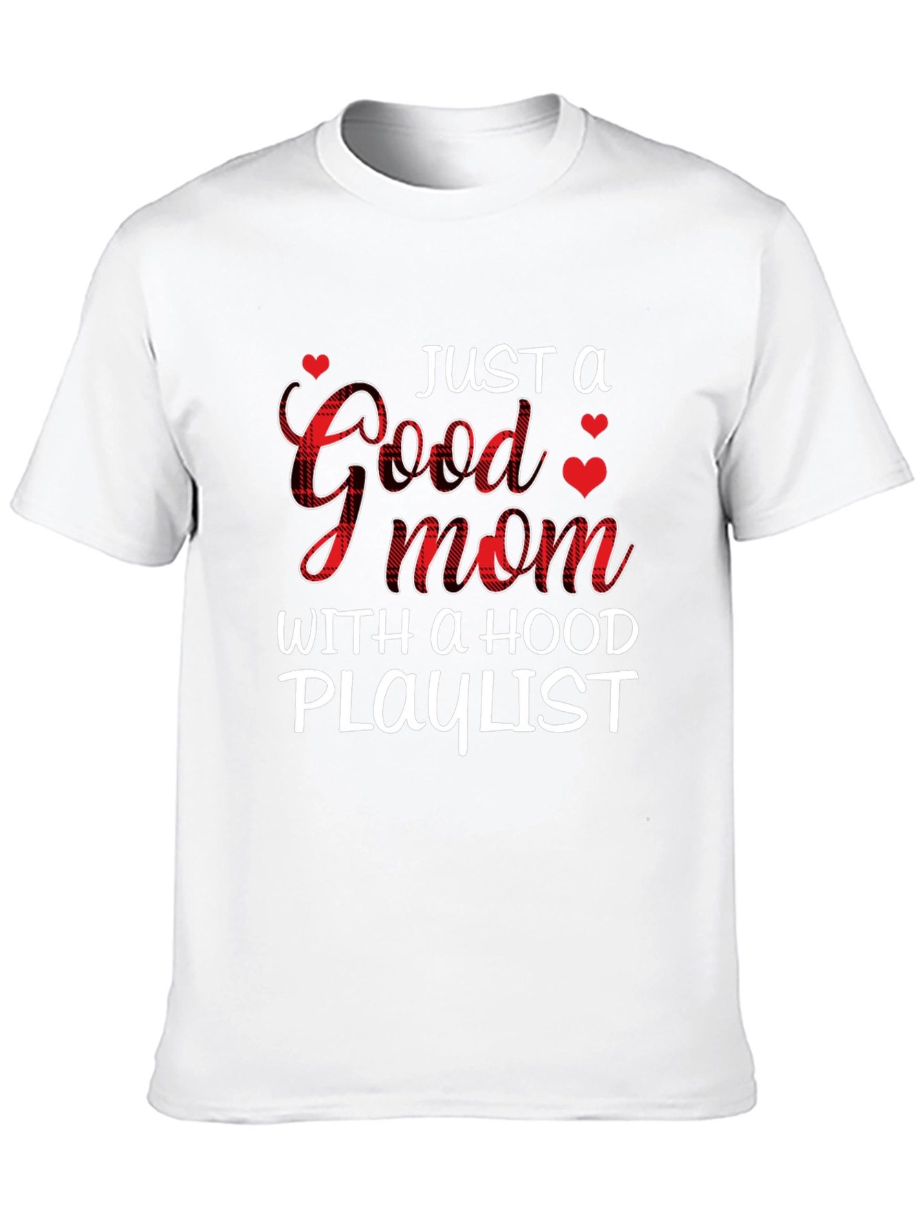 Good Mom Hood Playlist Graphic Tee