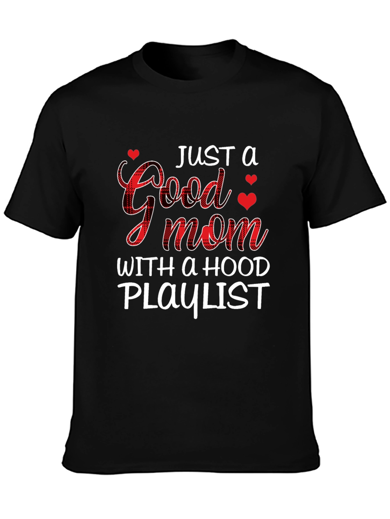 Good Mom Hood Playlist Graphic Tee