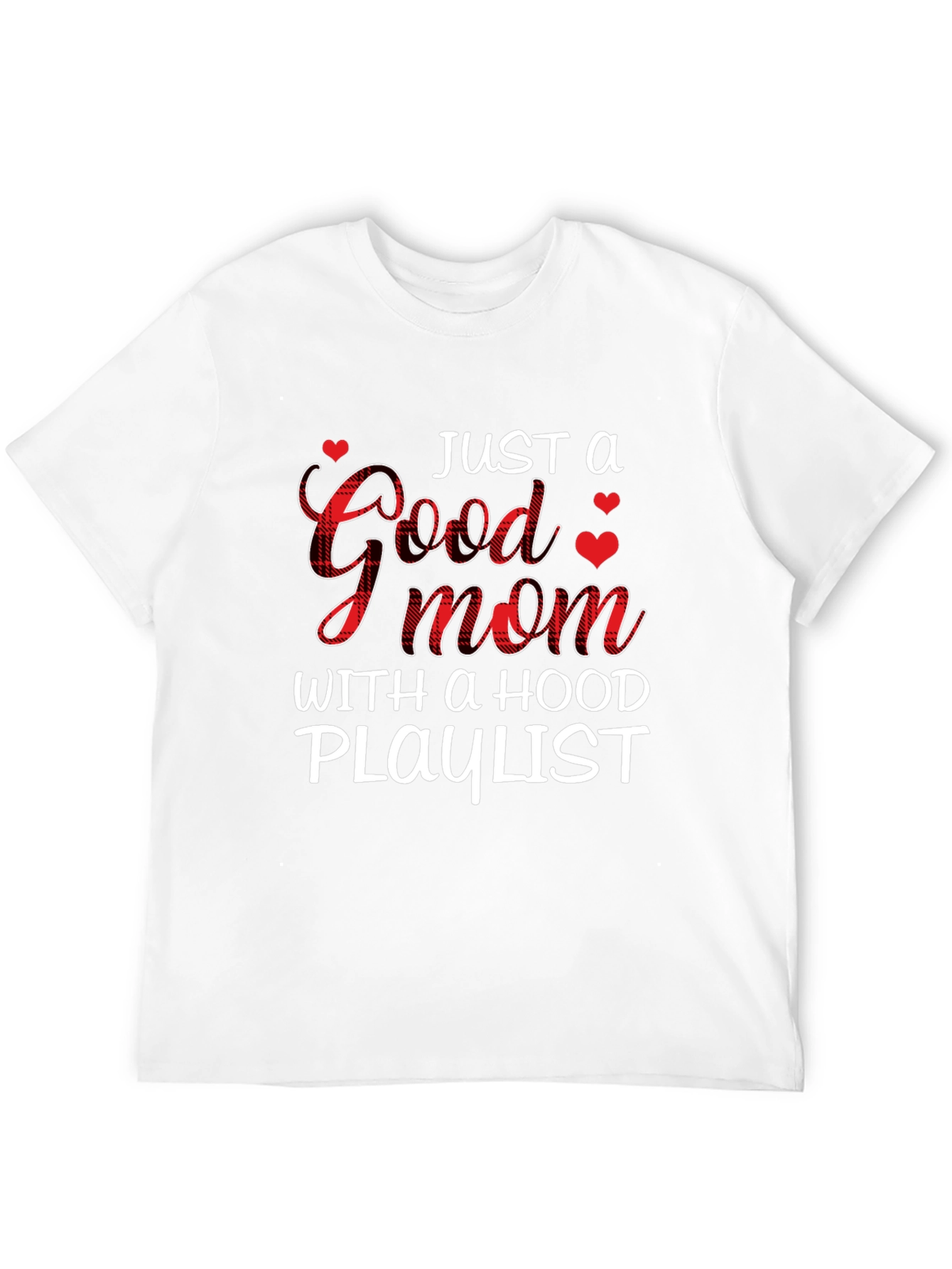 Good Mom Hood Playlist Graphic Tee