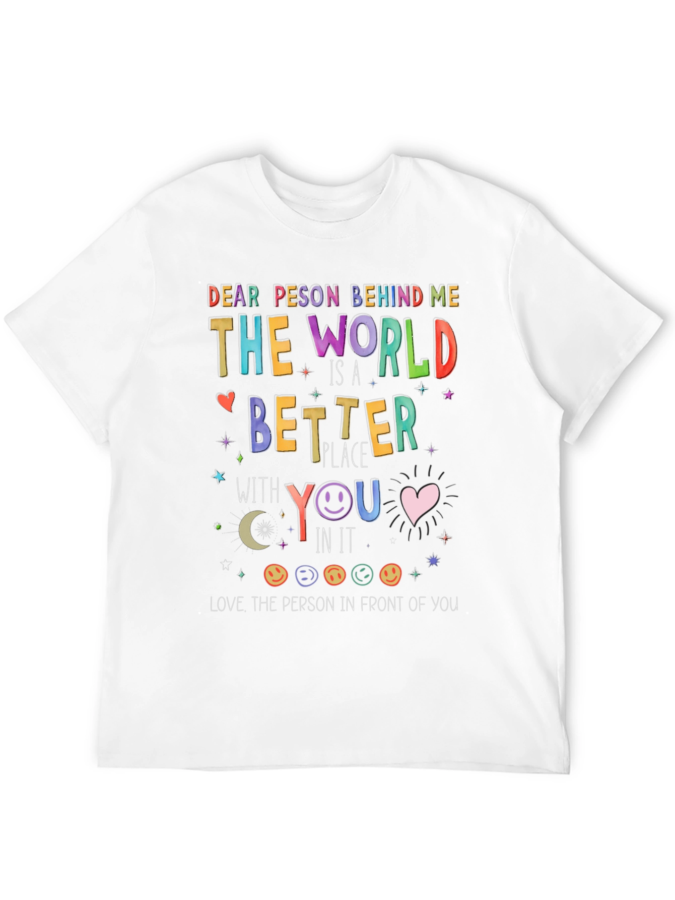 Inspirational Graphic T-Shirt - Kind Message