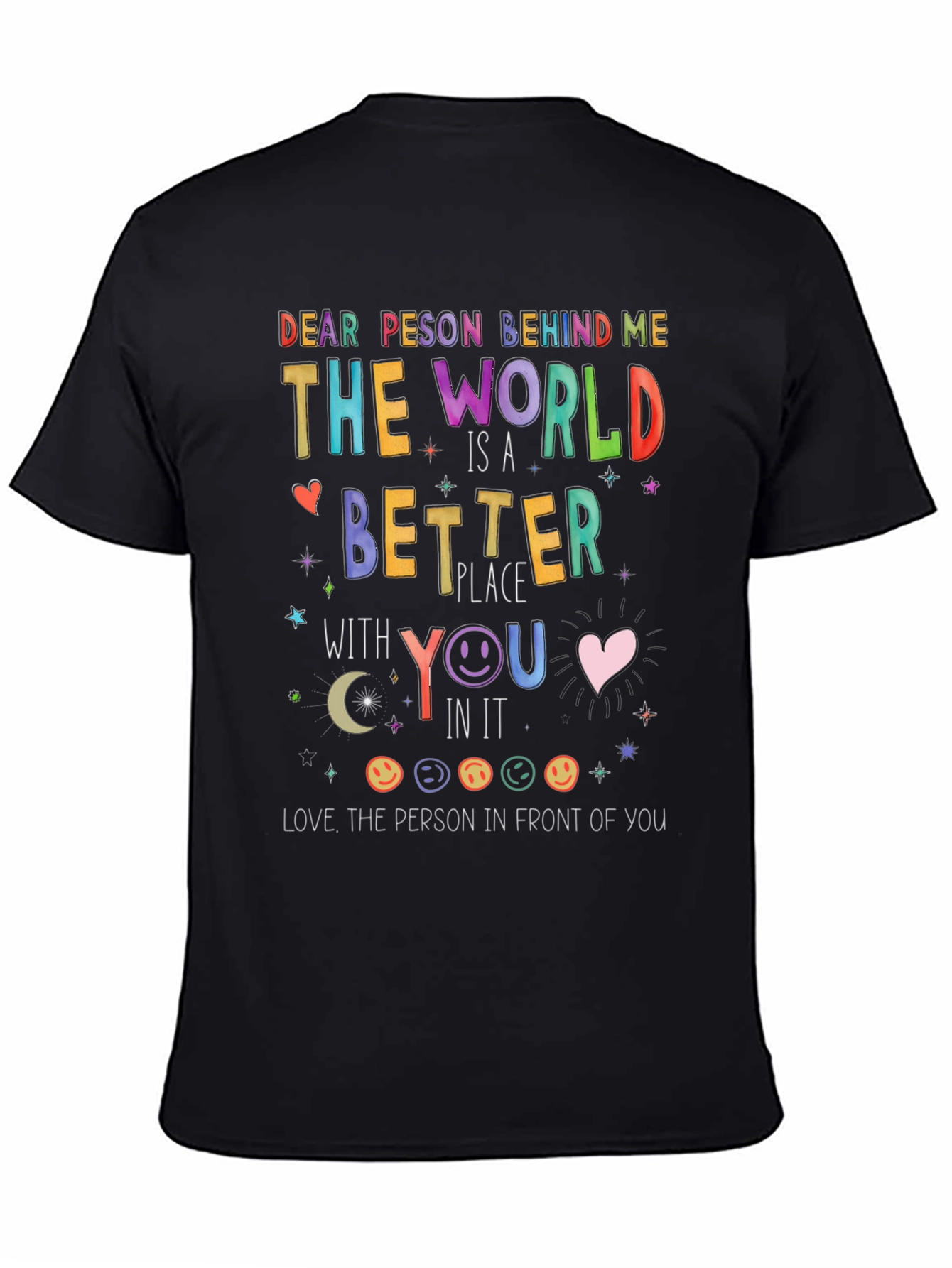 Inspirational Graphic T-Shirt - Kind Message