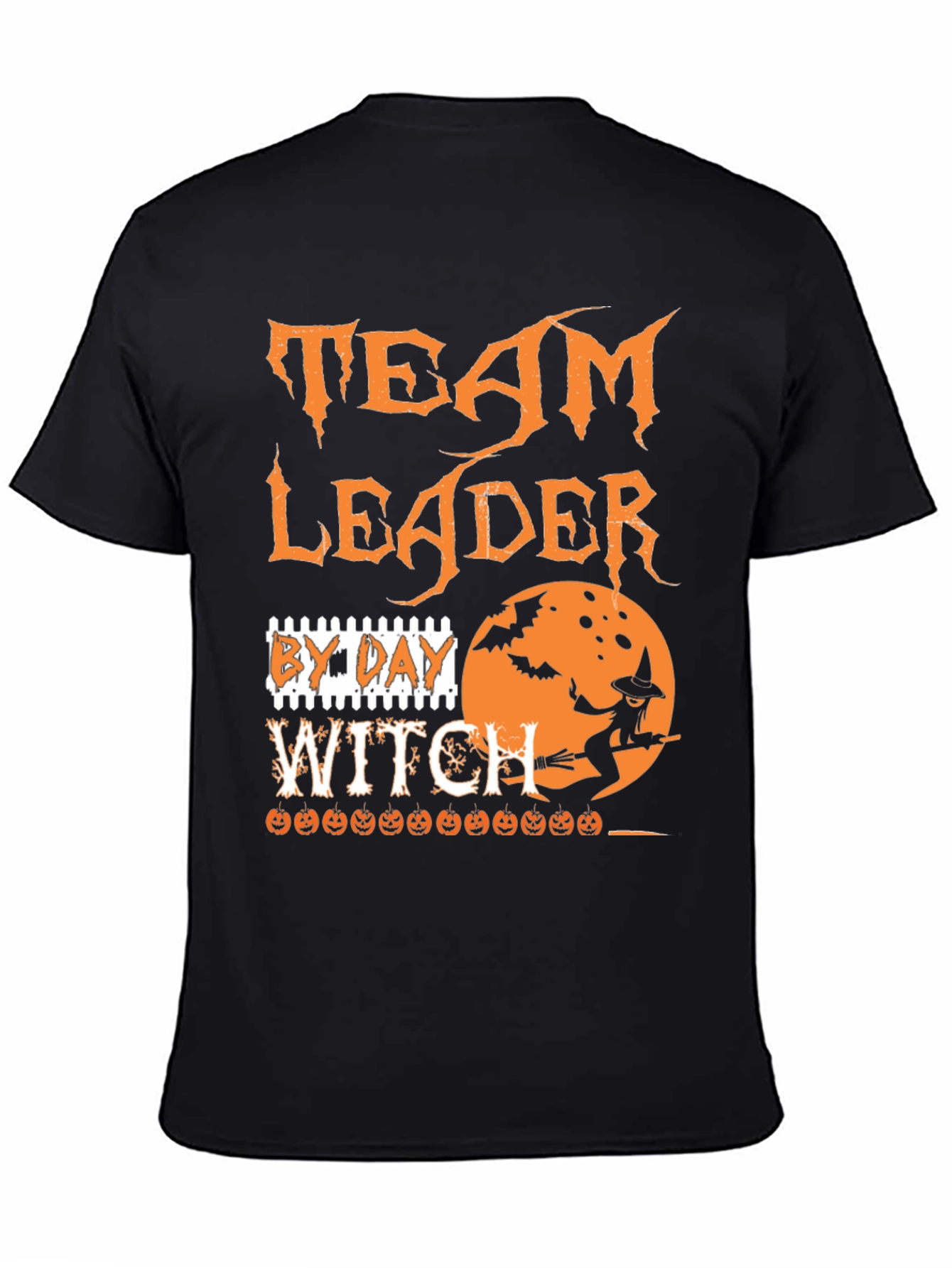 Team Leader By Day Witch Halloween T-Shirt
