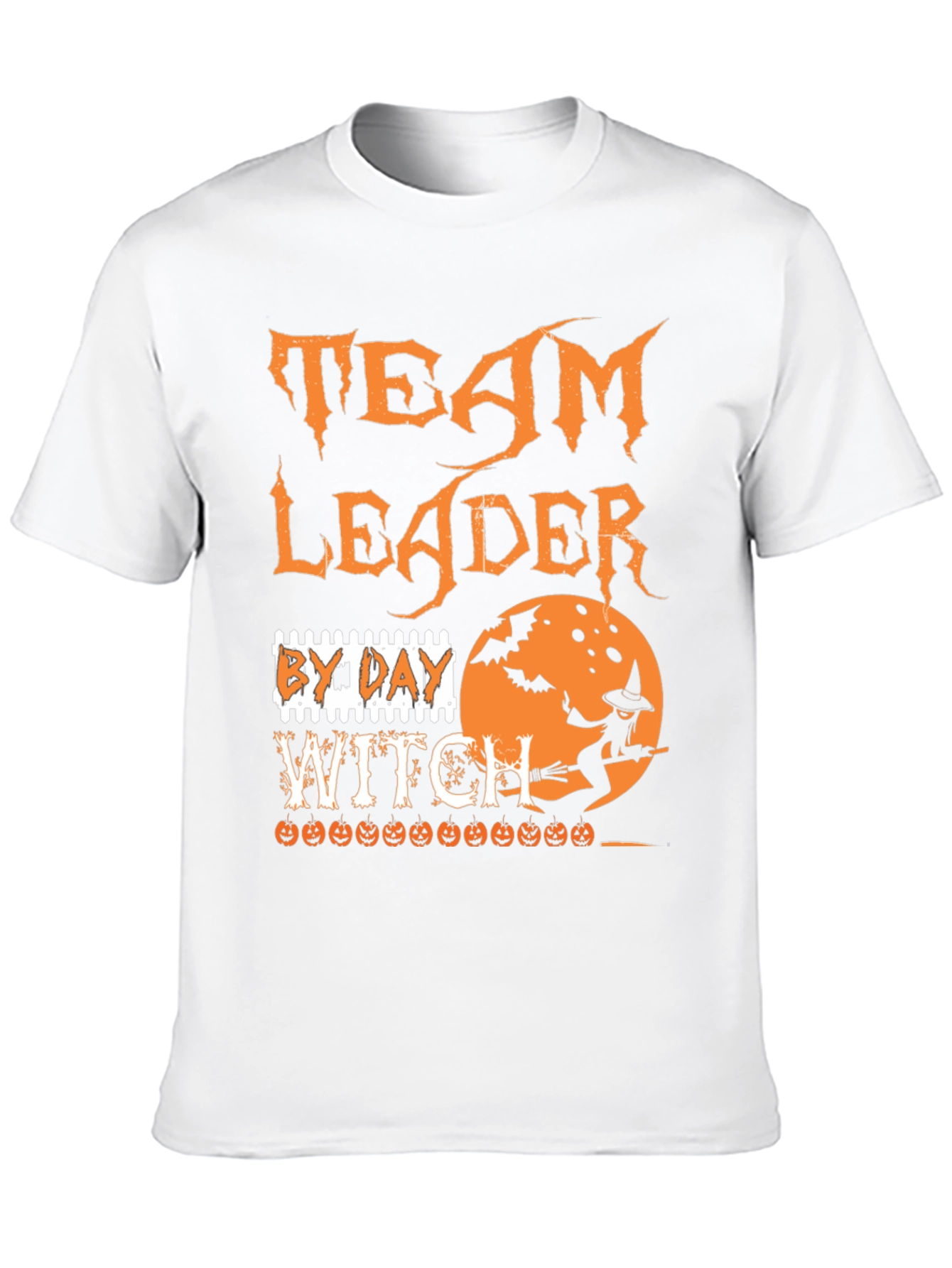 Team Leader By Day Witch Halloween T-Shirt