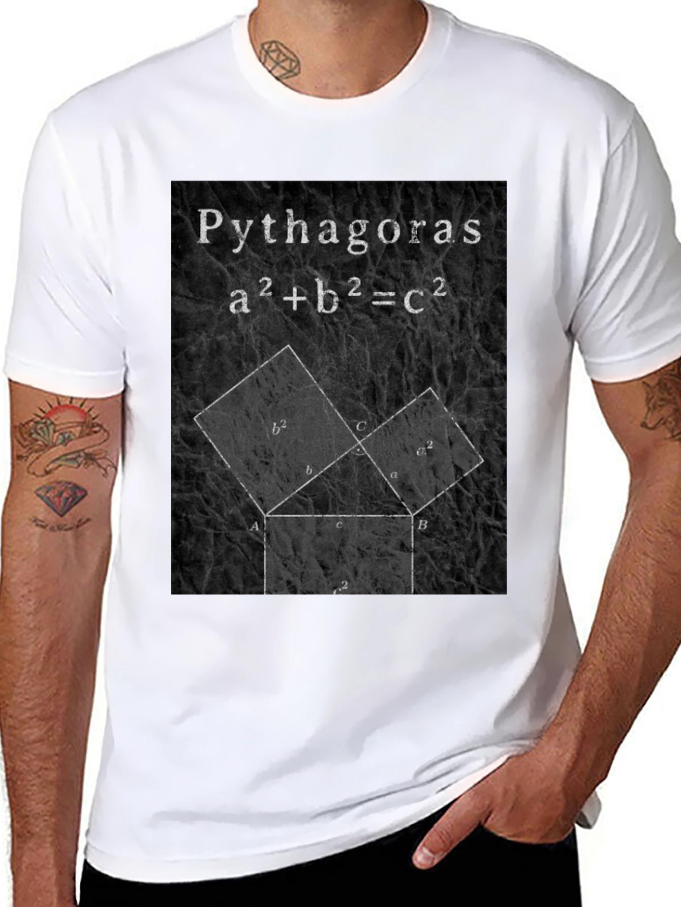 Pythagoras Theorem Graphic T-Shirt